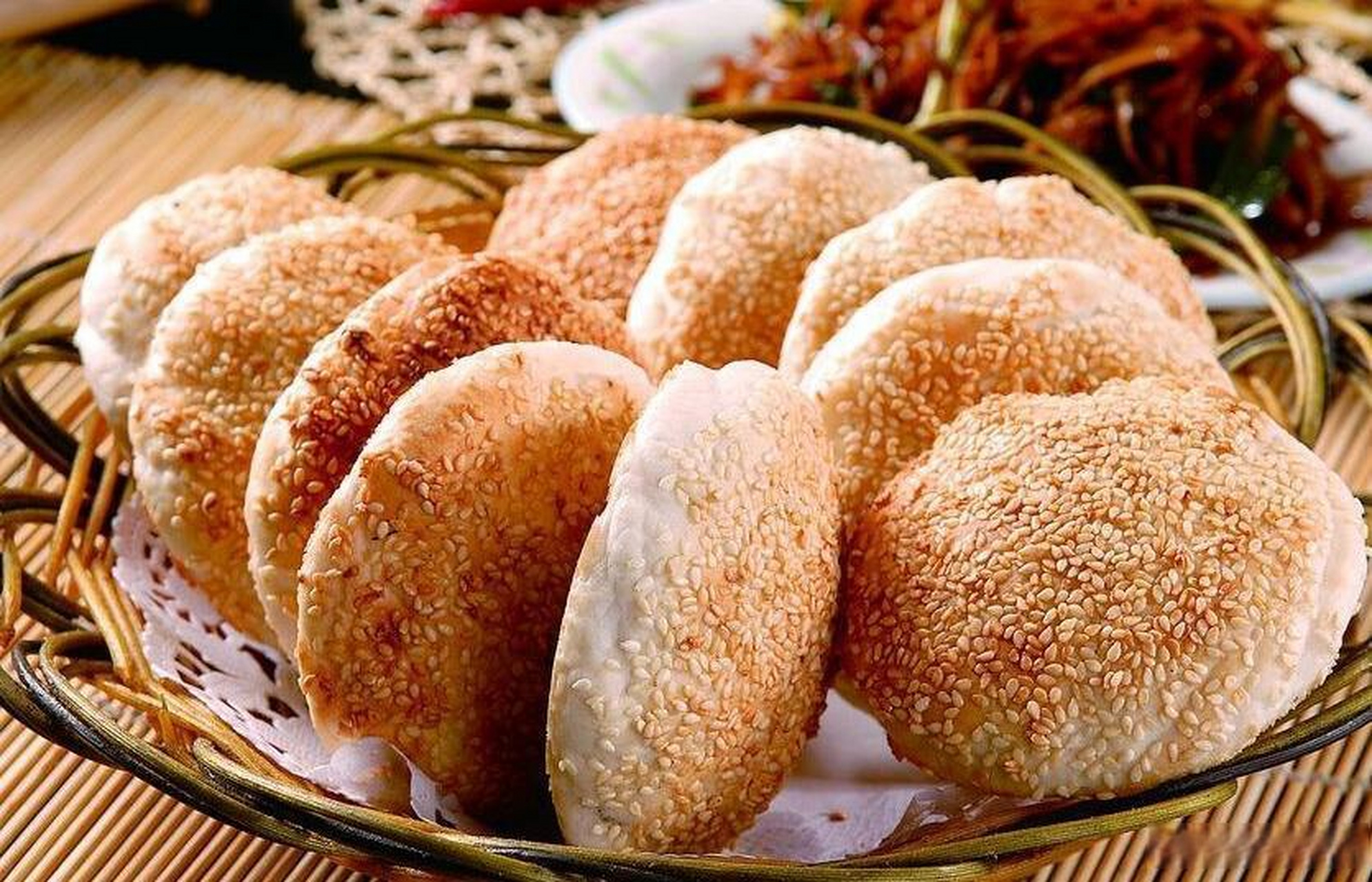 丰县烧饼是江苏省别具特色的地方传统名点.