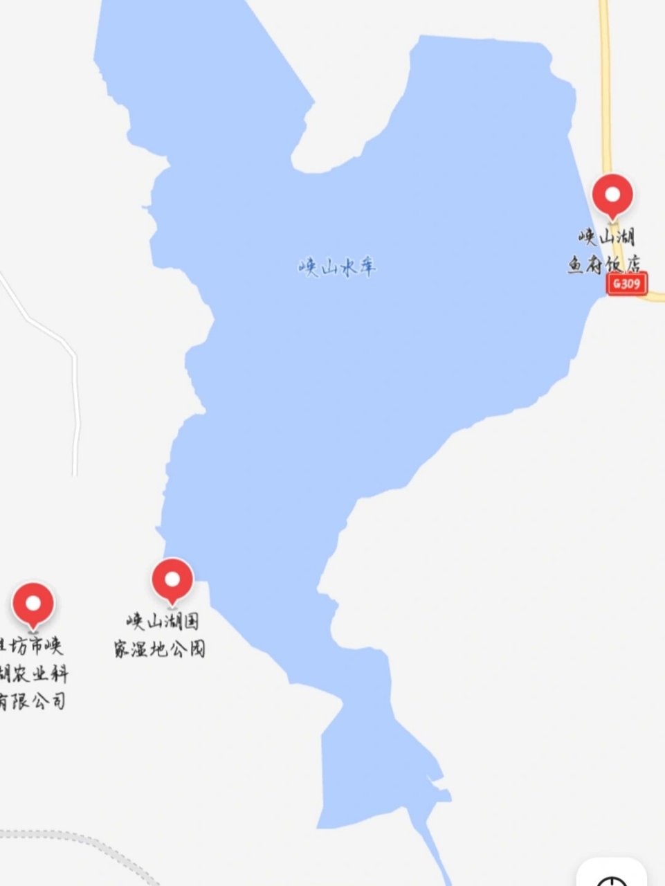 这里不是青岛,也不是日照,这是峡山水库73 峡山水库又名峡山湖,是