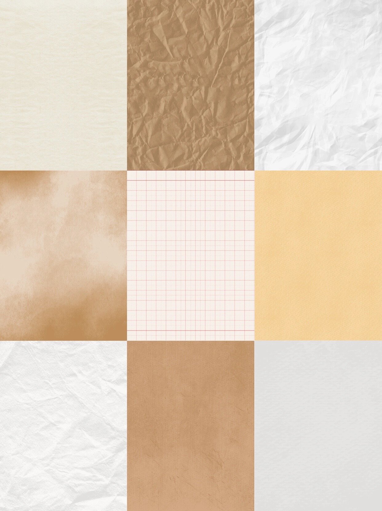 纸张背景素材丨质感背景丨画布背景