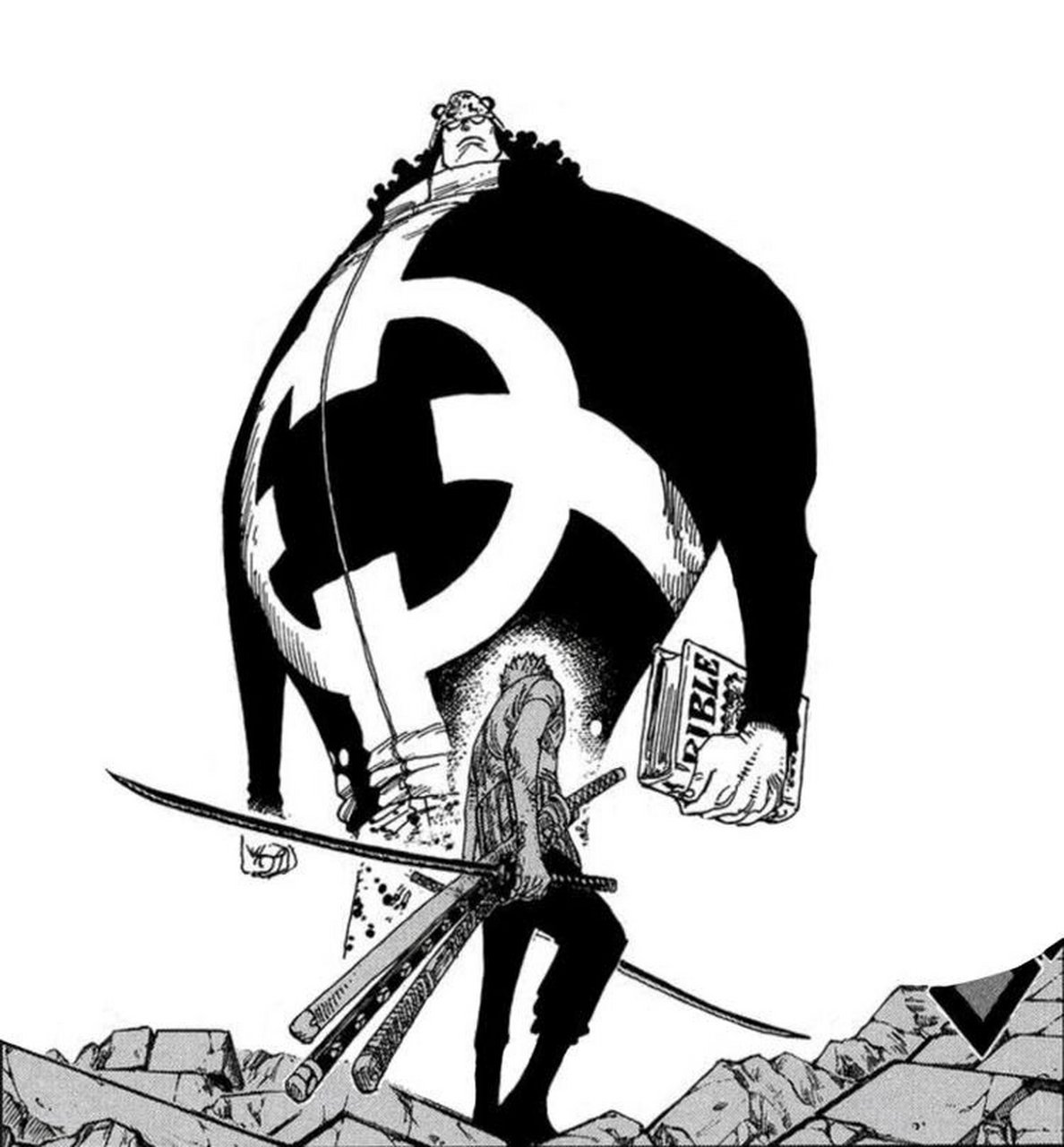 海贼王‖一些索隆黑白原漫 图片无水印版本可见微波calliopeluo 主页