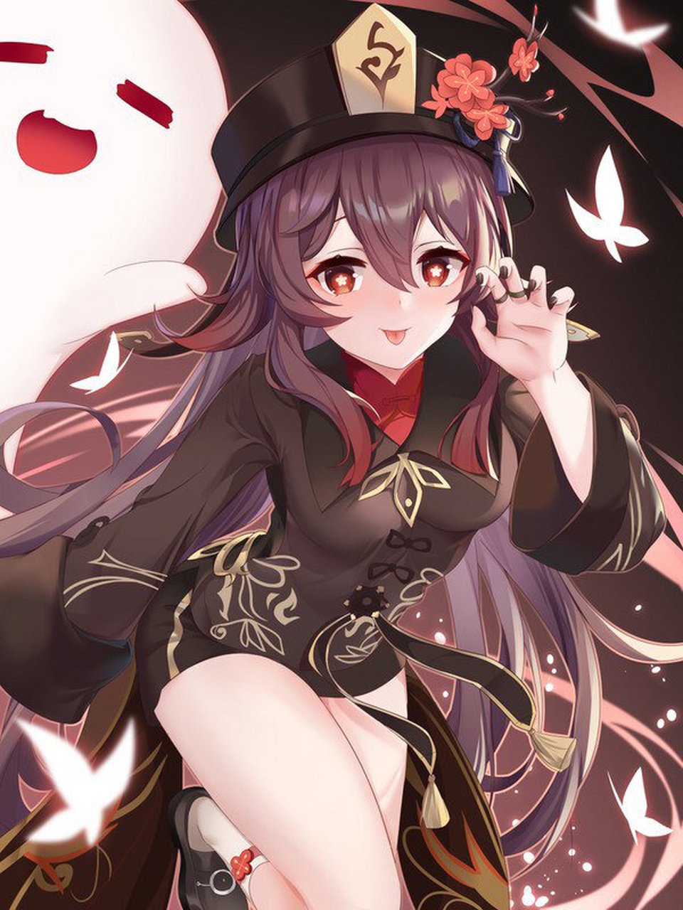 原神图片|胡桃壁纸头像 胡桃 	 胡堂主永远都是心头爱