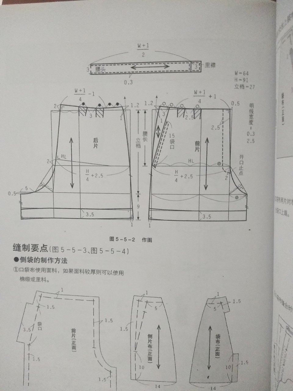 短裤的裁剪图来啦 之前发的自制短裤有姐妹需要裁剪图的,可以保存哦.