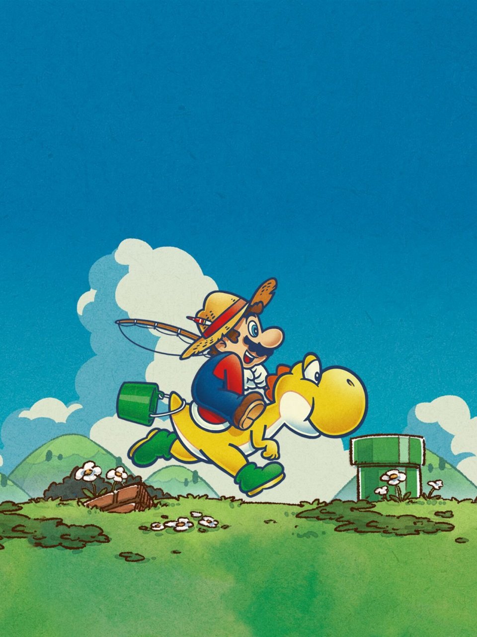 90任天堂送壁纸了~速领75 任天堂官方今日更新了2023年夏季主题的