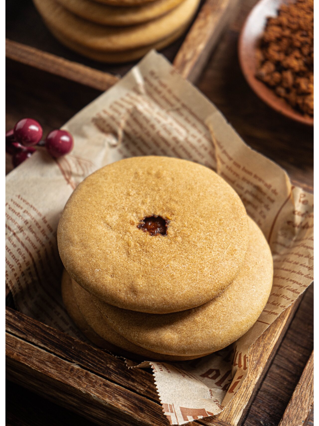 自制红糖肚脐饼,嘎嘣脆99会爆浆