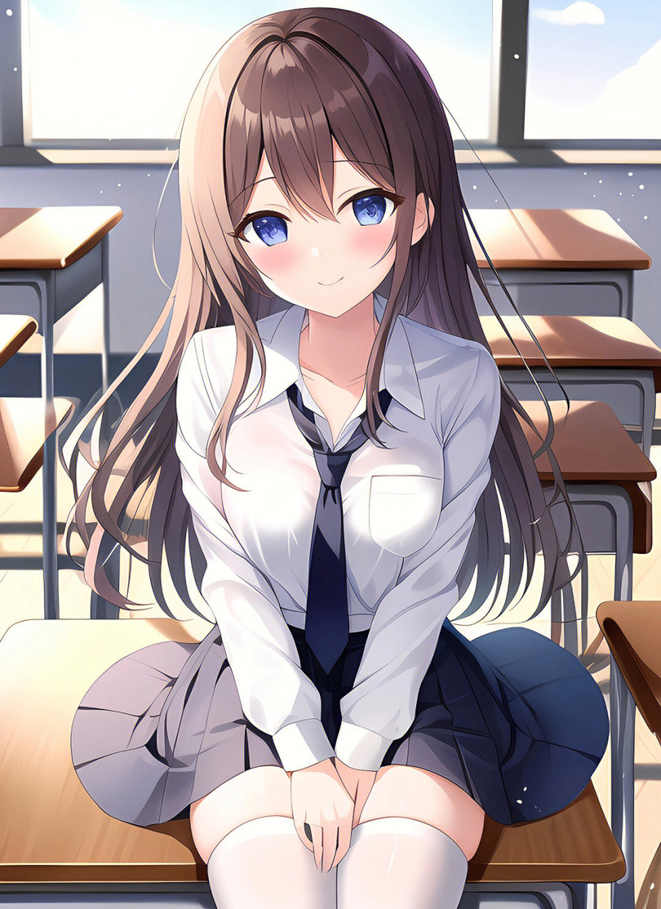 二次元少女背景图 美女背景图