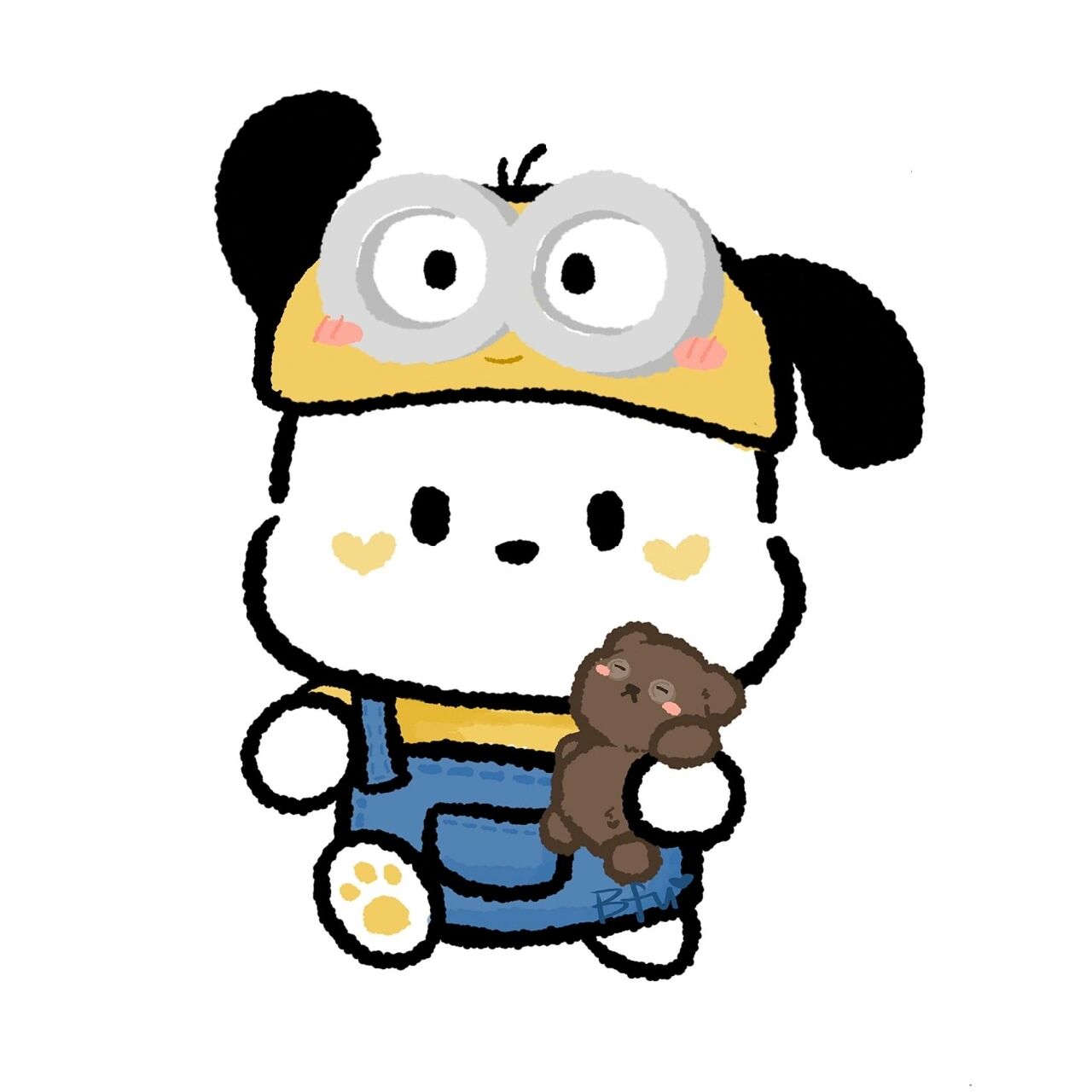 帕恰狗闺蜜头像2 和你的好闺蜜一起用吧