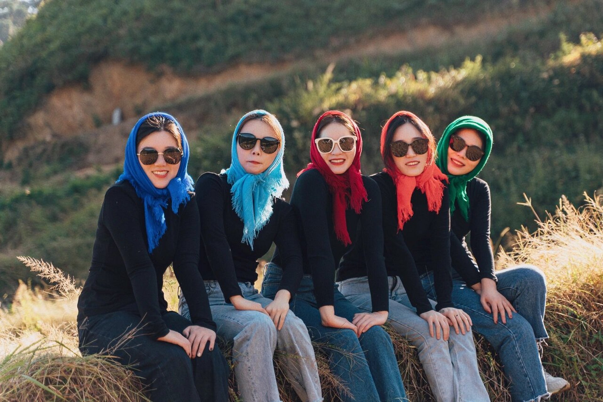 乡土农村拍照|创意伴娘团纪念 前段时间参与朋友婚礼 没有拍传统的