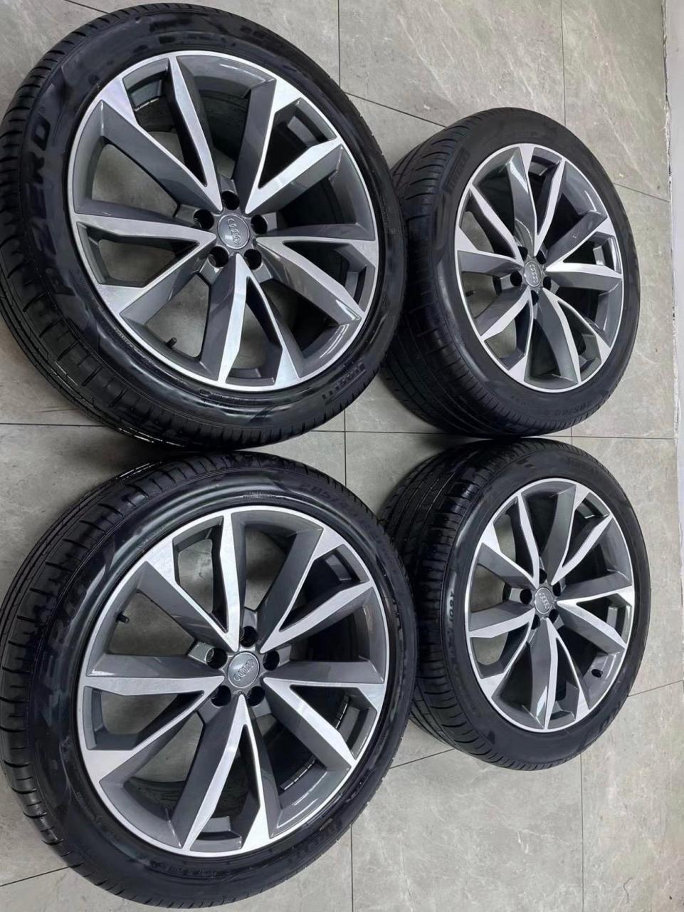 奥迪q7原厂轮毂.