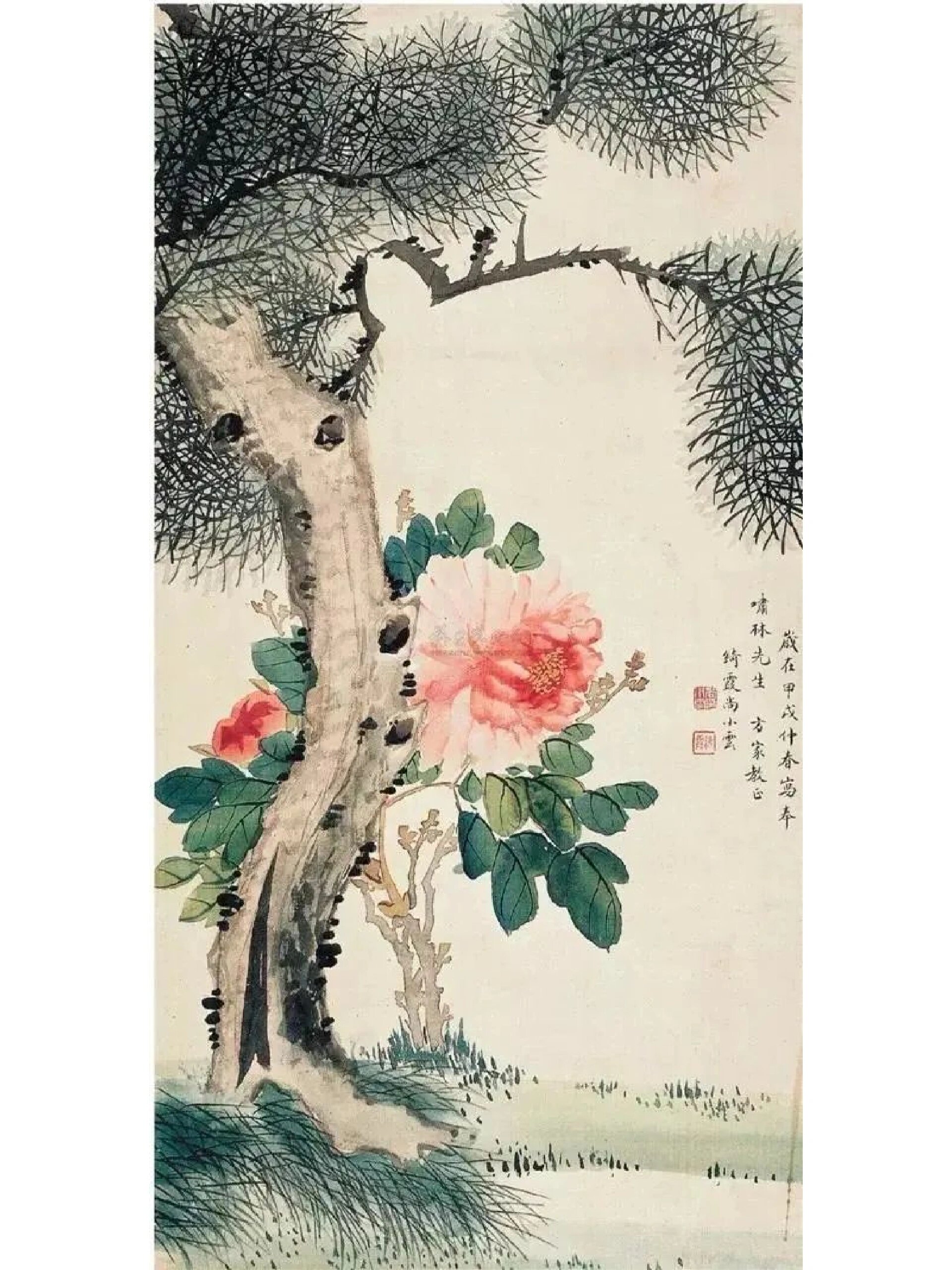 京剧"四大名旦" 此照片为中国京剧"四大名旦"罕见的合影,从左到右依次