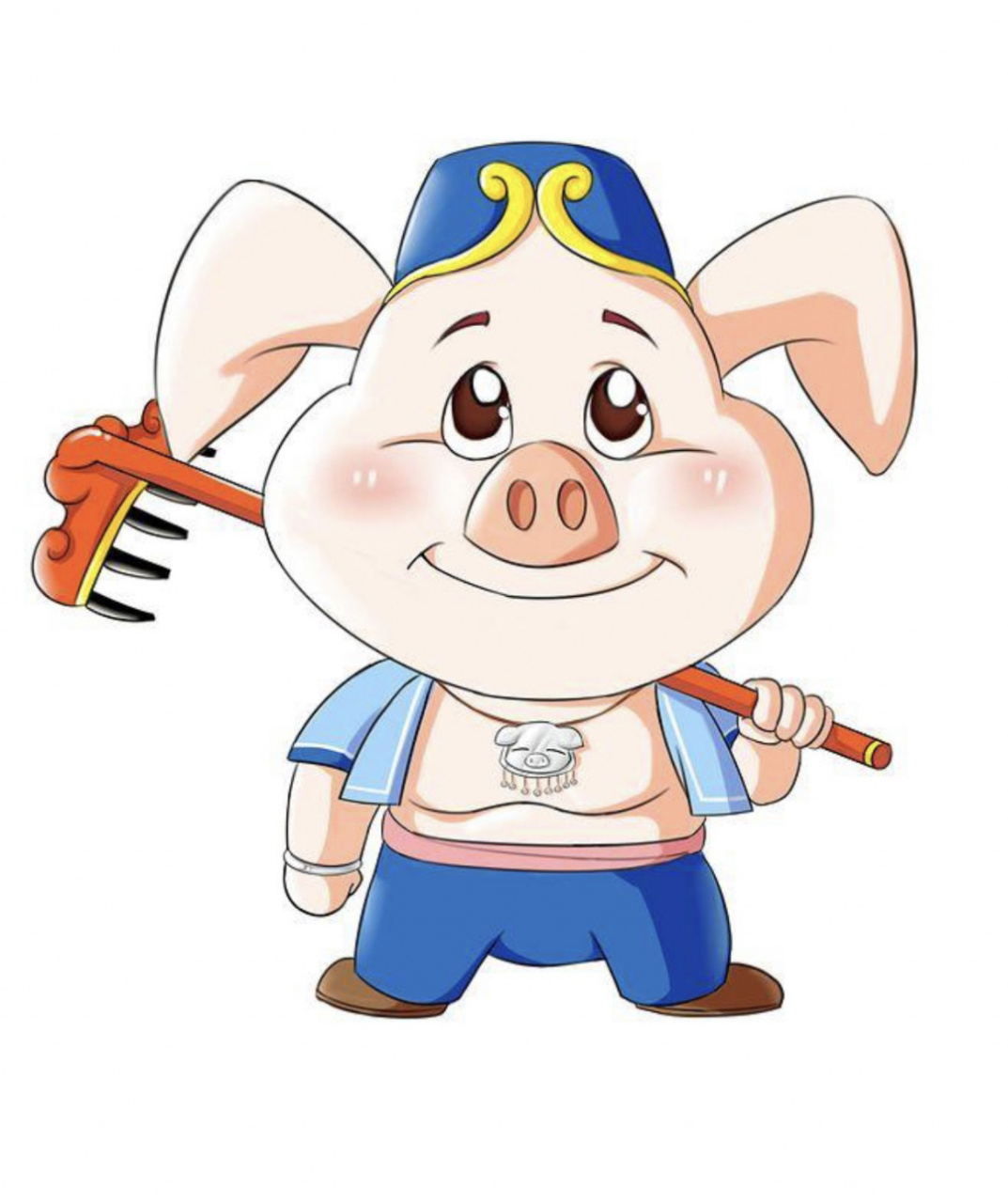 儿童画/创意画/素材/西游记师徒四人 孙悟空,猪八戒,唐僧,沙僧简笔画