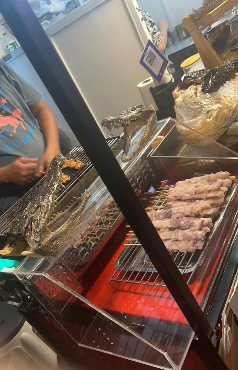 鳄鱼肉烧烤配方图片