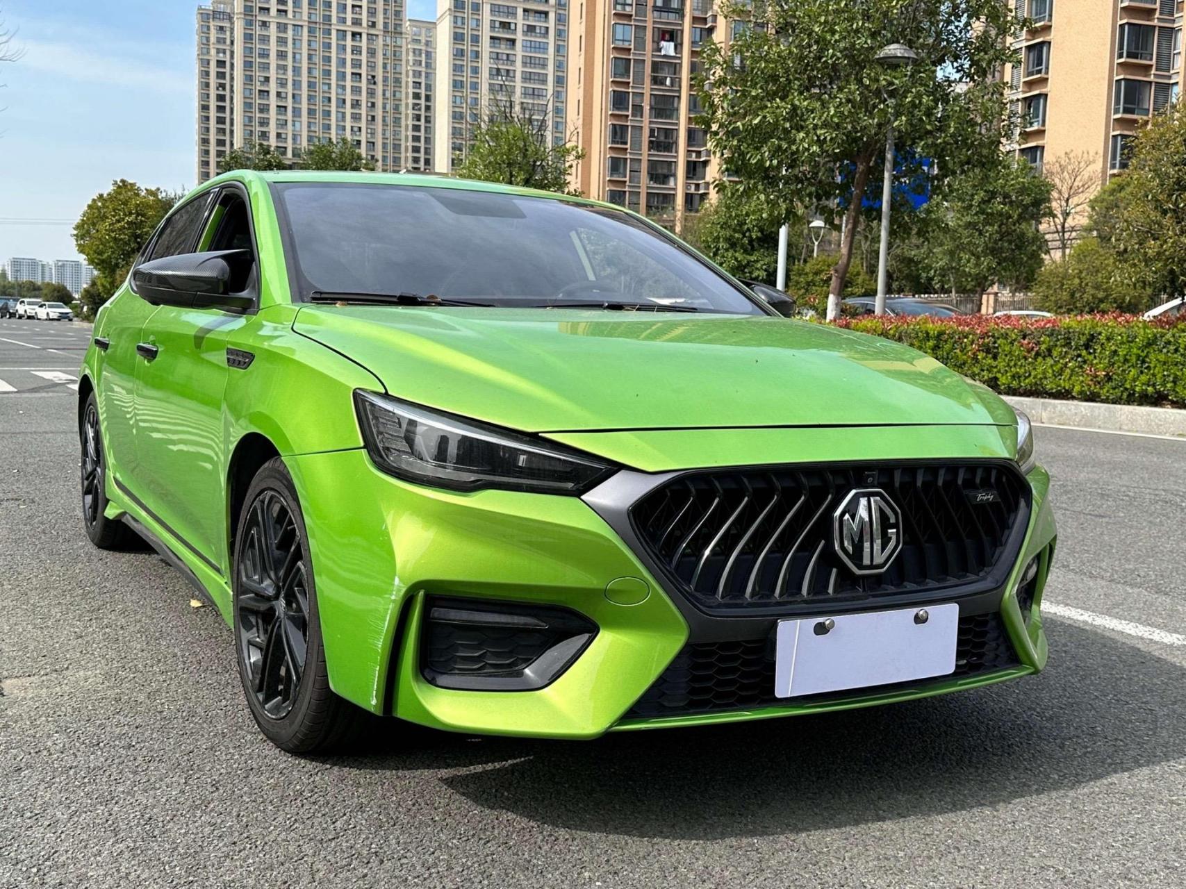 名爵6trophy 第三代 旗舰版 车型:轿车 车体颜色:绿色 上牌时间:2020