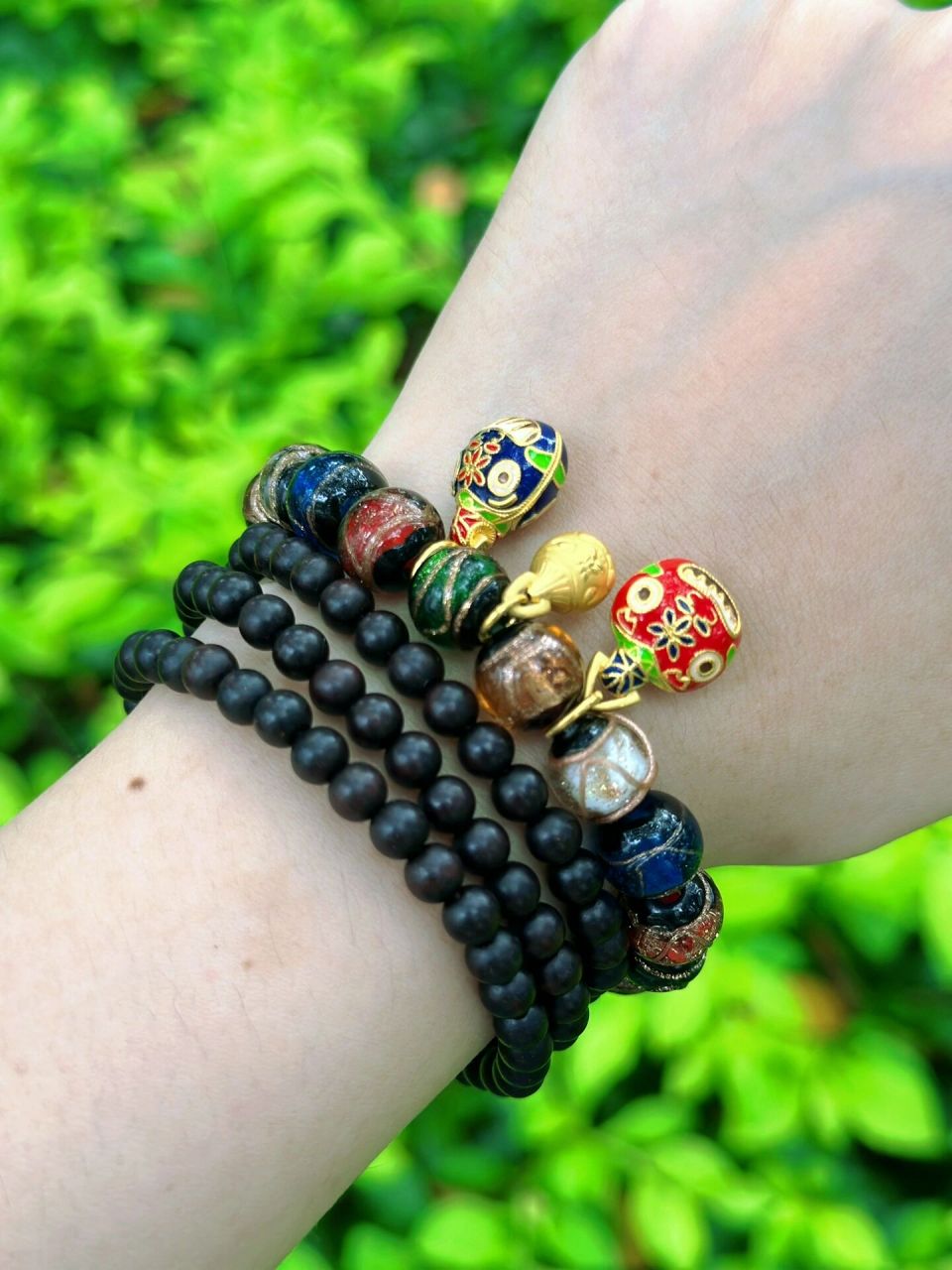 雍和宫有香灰的香灰琉璃手串 据的姐妹说雍和宫带有香灰的香灰琉璃在6