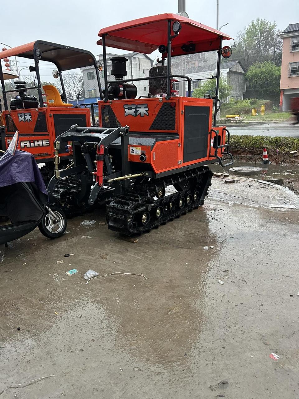 农业机械 以订新机器艾禾x5 ,过几天到货.