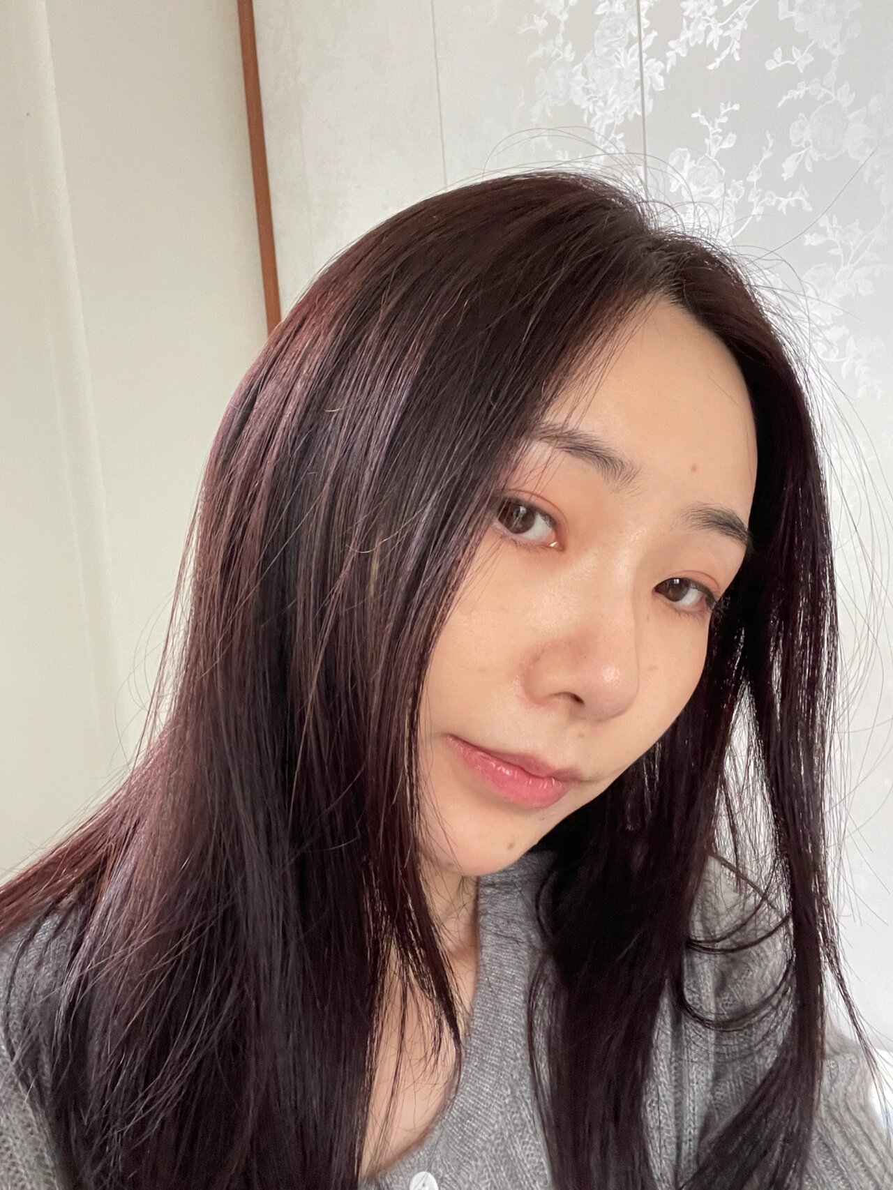 欧莱雅染发膏 4.45桃木褐棕