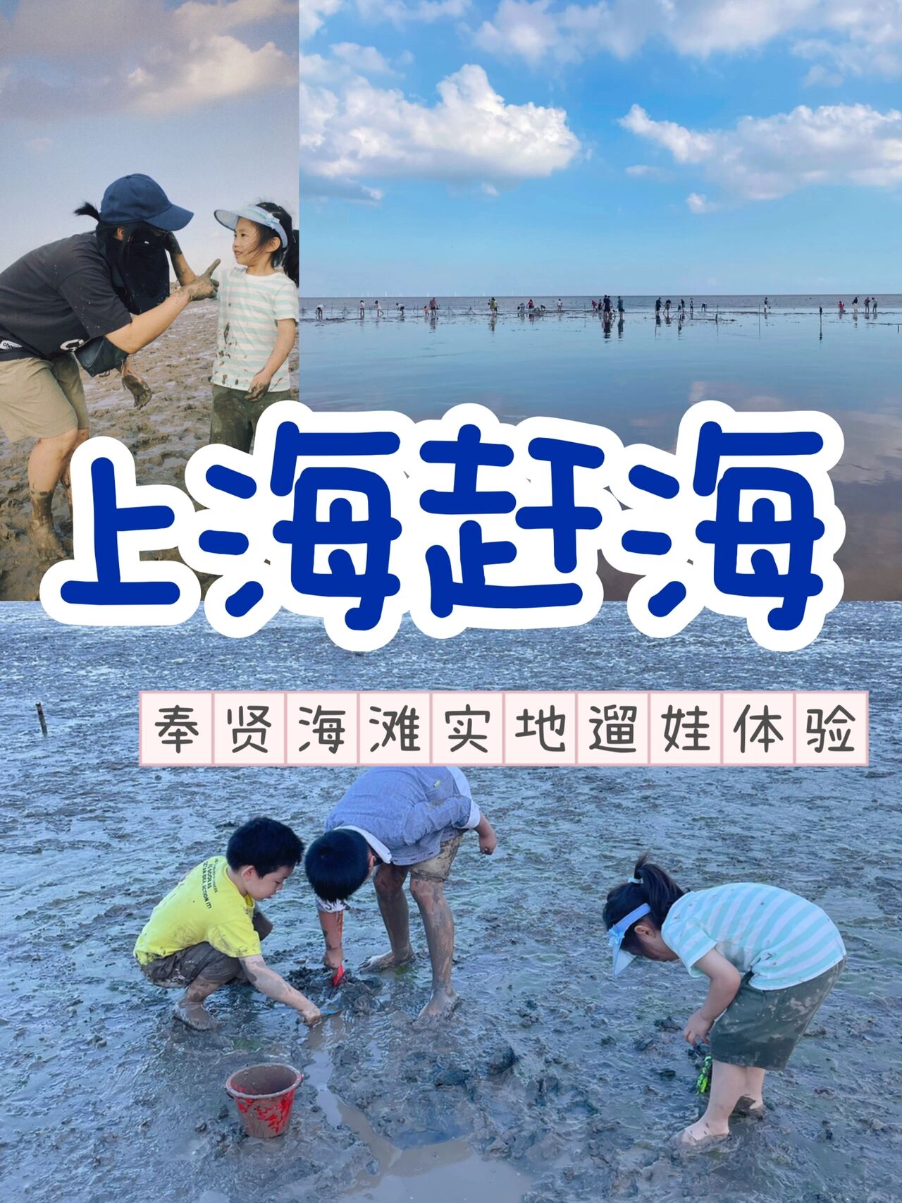 实测 避雷攻略| 奉贤海滩,初秋亲子赶海