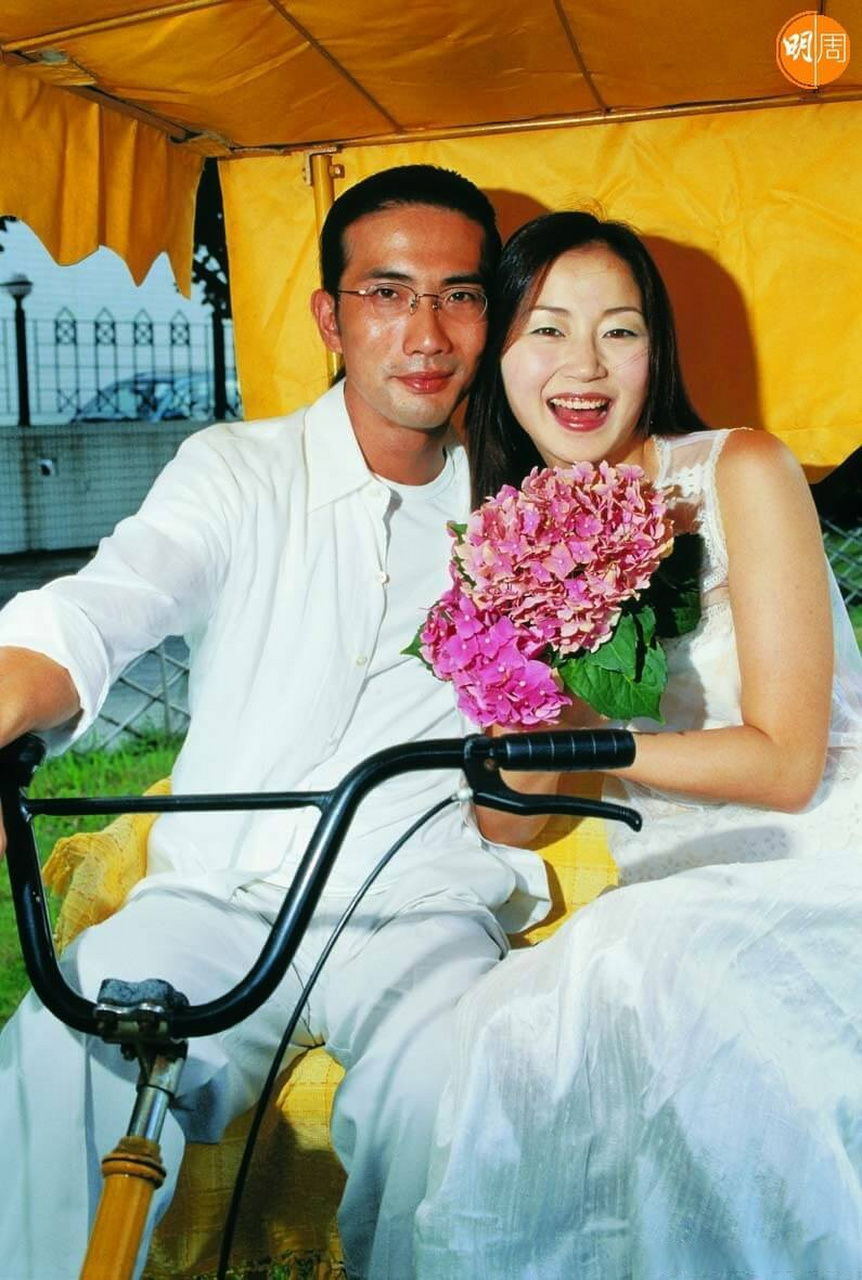 编剧陈十三和演员万绮雯.