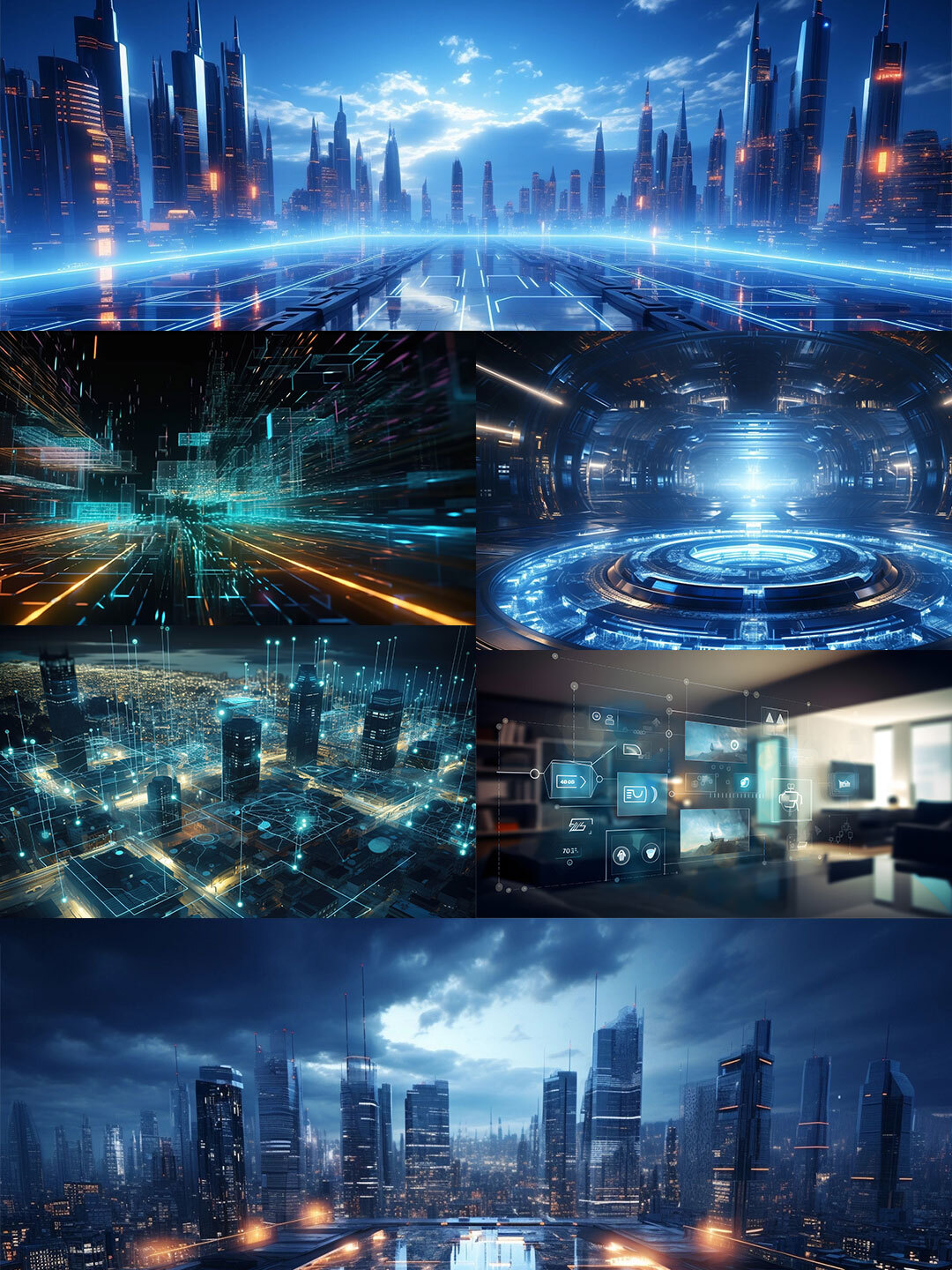 包含:科技线条,科技城市,科技边框,科技海报等