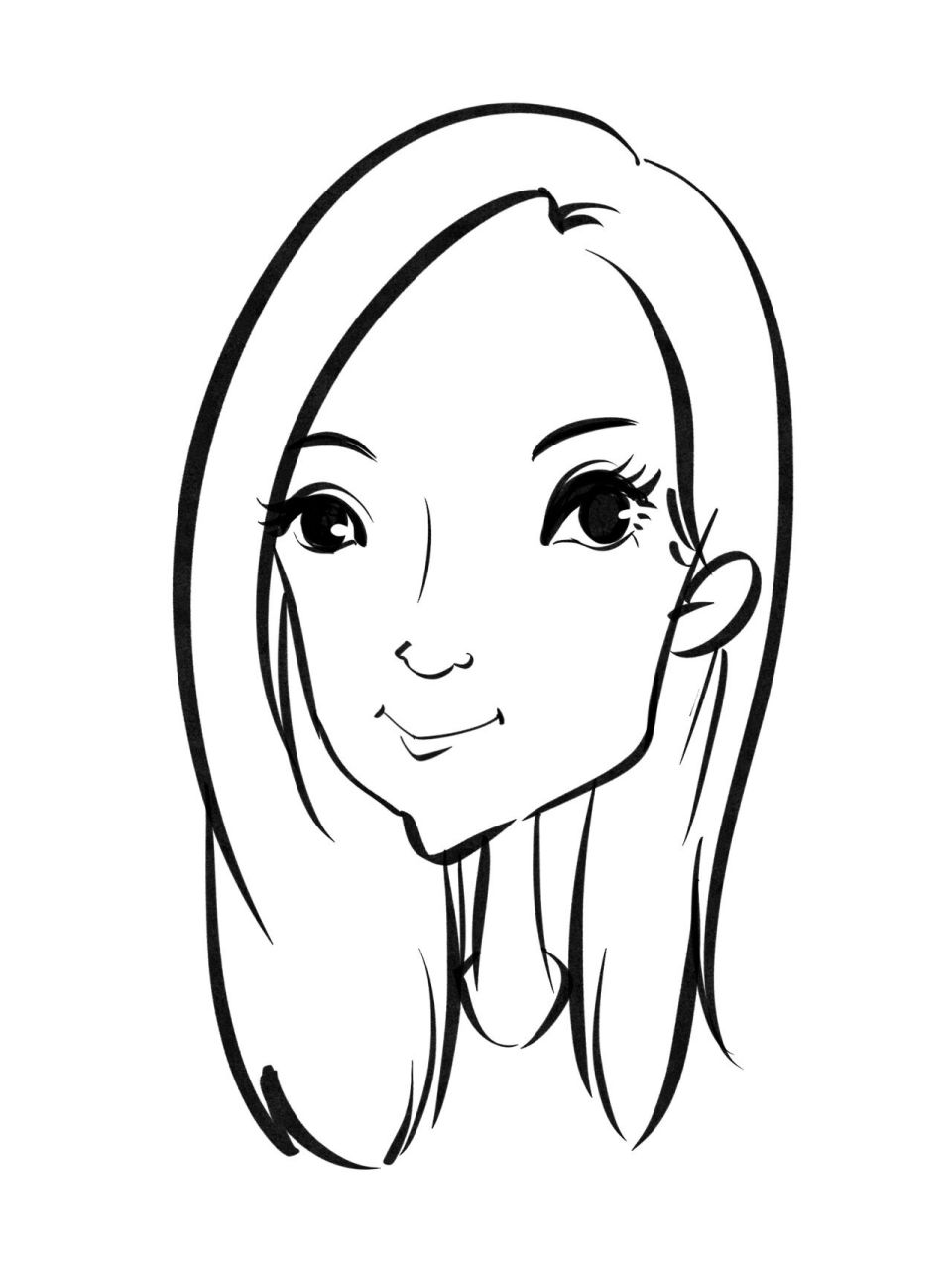 夸张漫画画一组 尝试用不同画风来画肖像  我还是挺喜欢这种的