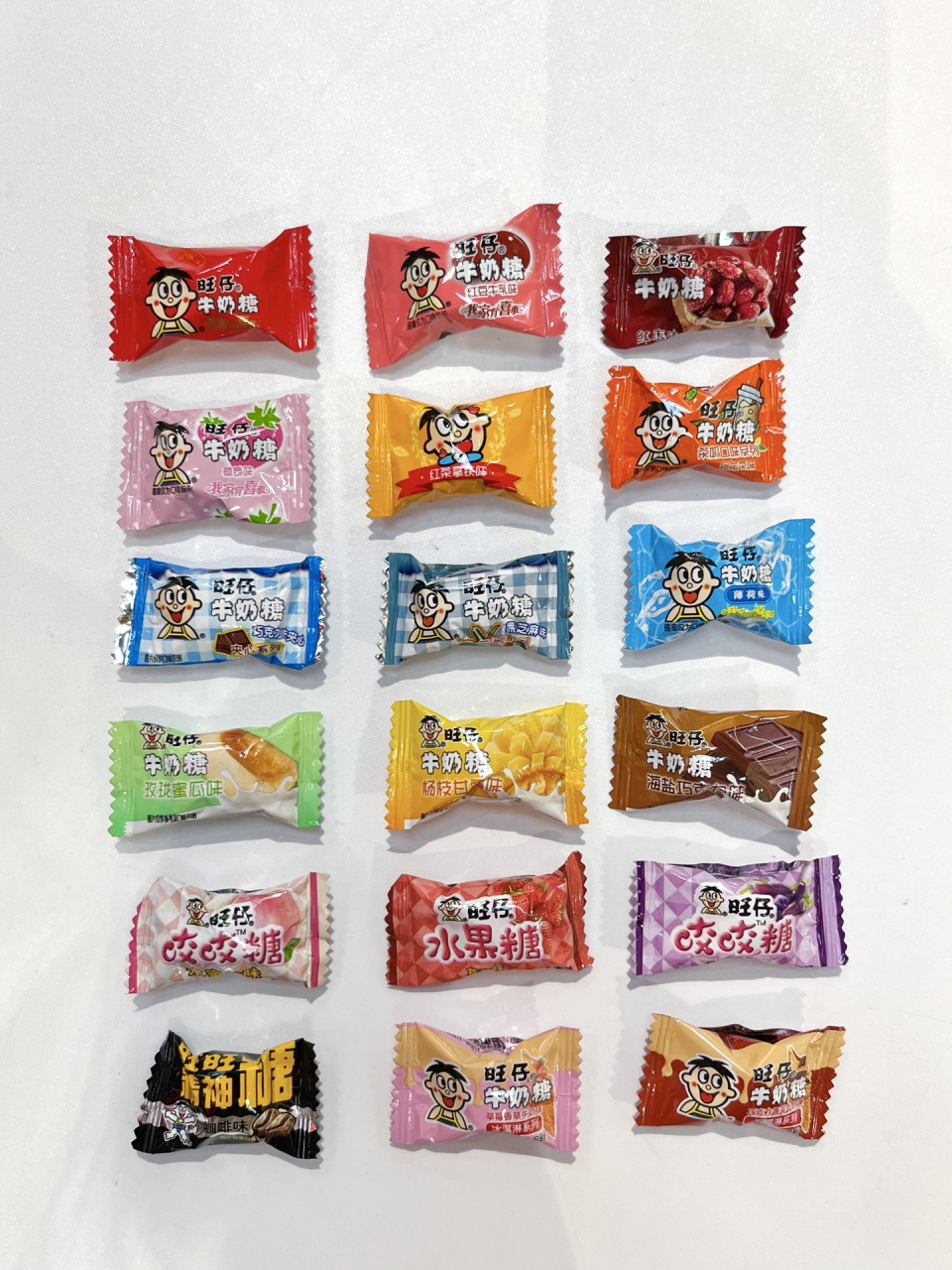 旺仔牛奶糖到底有多少种口味7515哪些你没吃过 旺仔牛奶糖口味