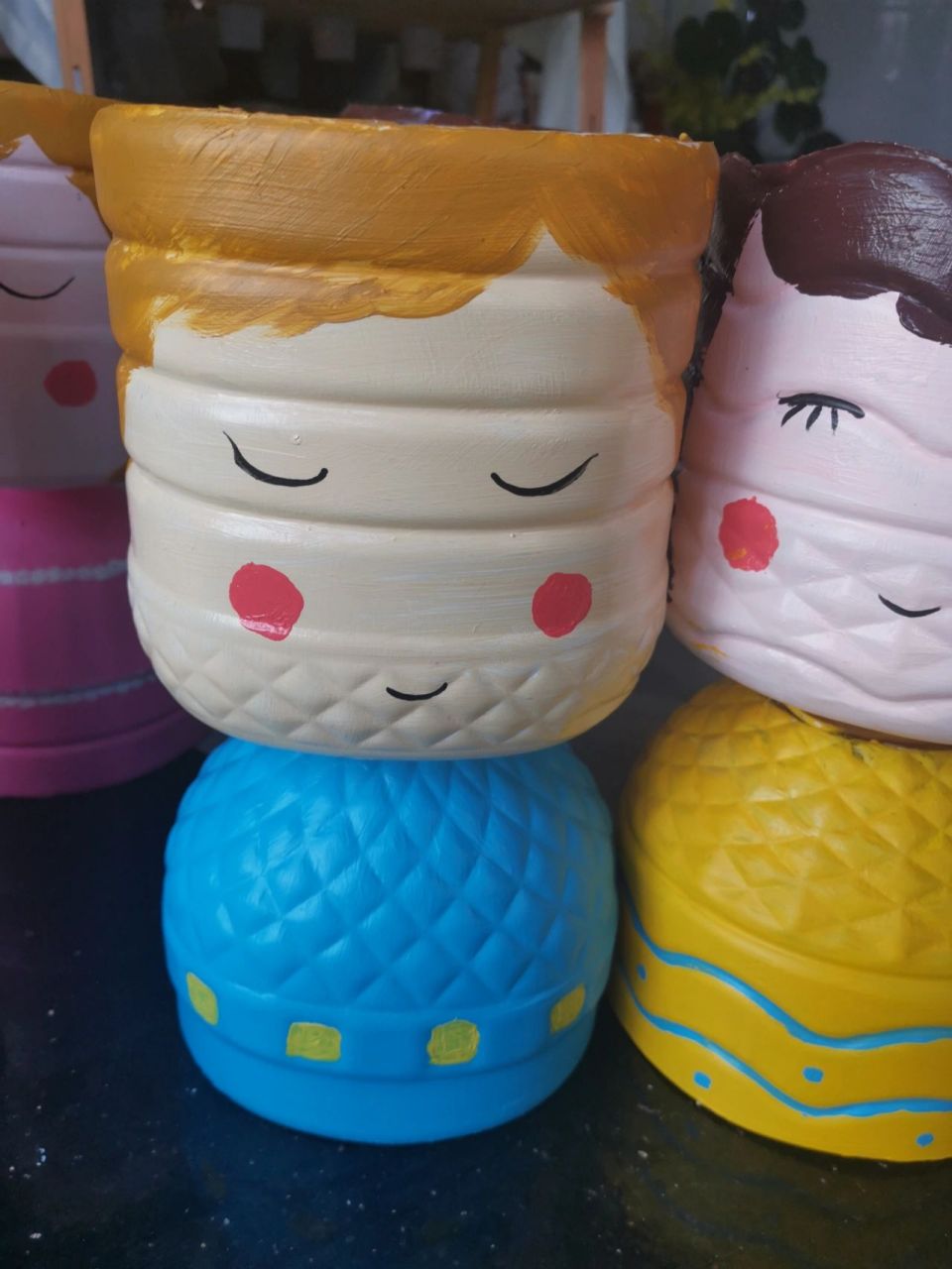 油桶diy花盆 花了几天的时间,总算是油桶大集合了