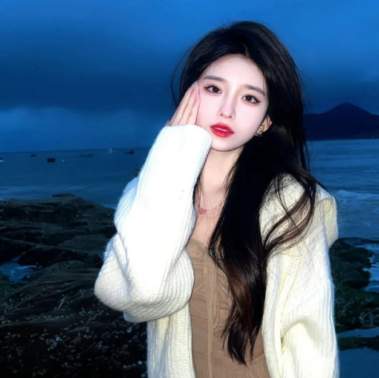 绝美风景 人物 氛围感头像