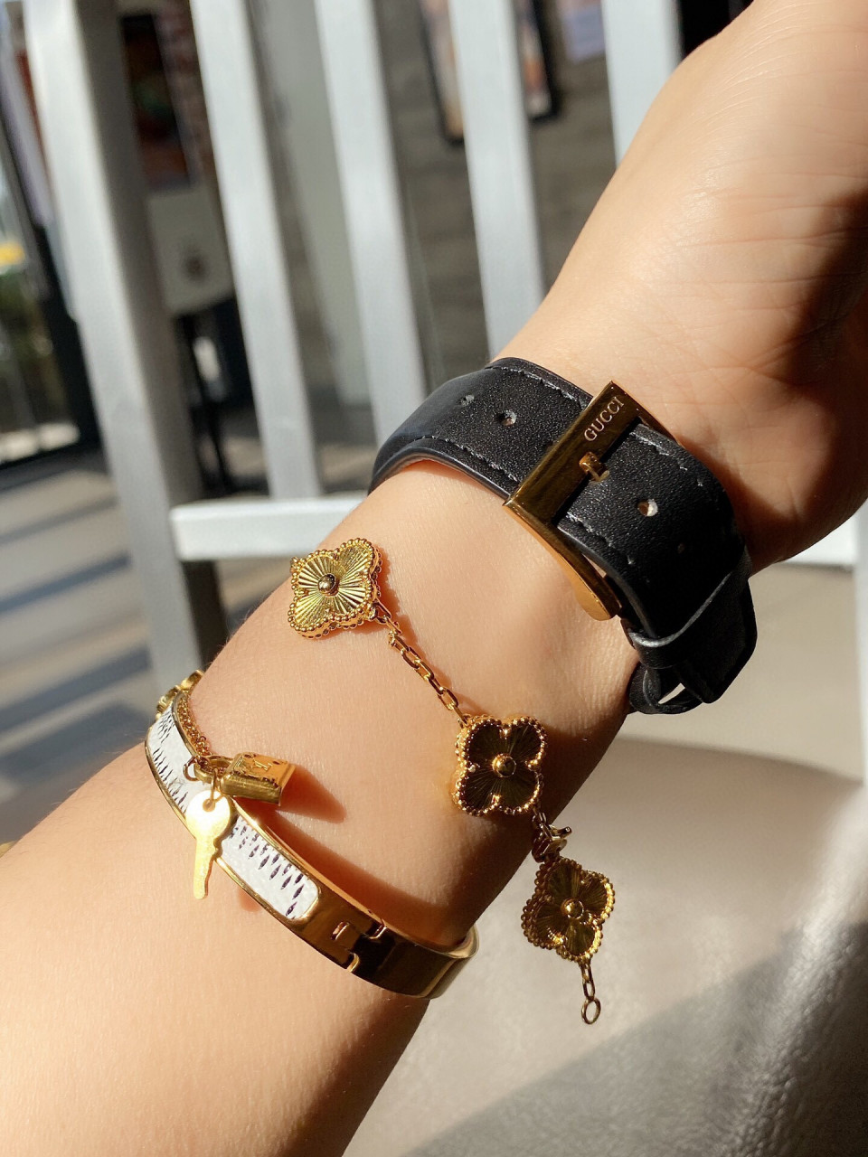 93时尚的gucci古驰女表直击我心啊 96自从上次在 看到这块gucci