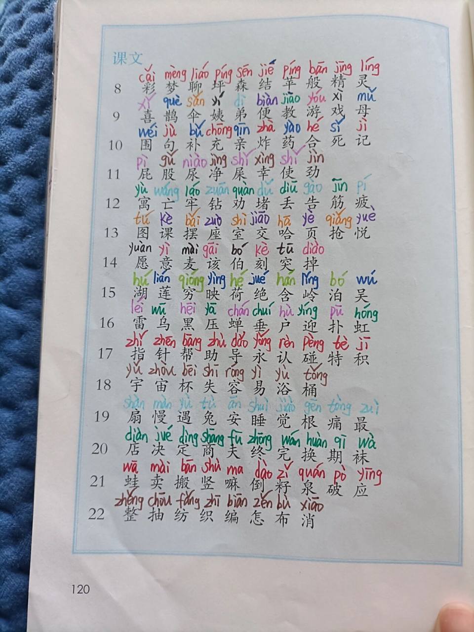 二年级语文下册生字表 二年级语文下册生字表