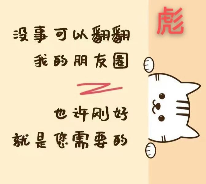 没事翻翻我的朋友圈,你一定会发财的