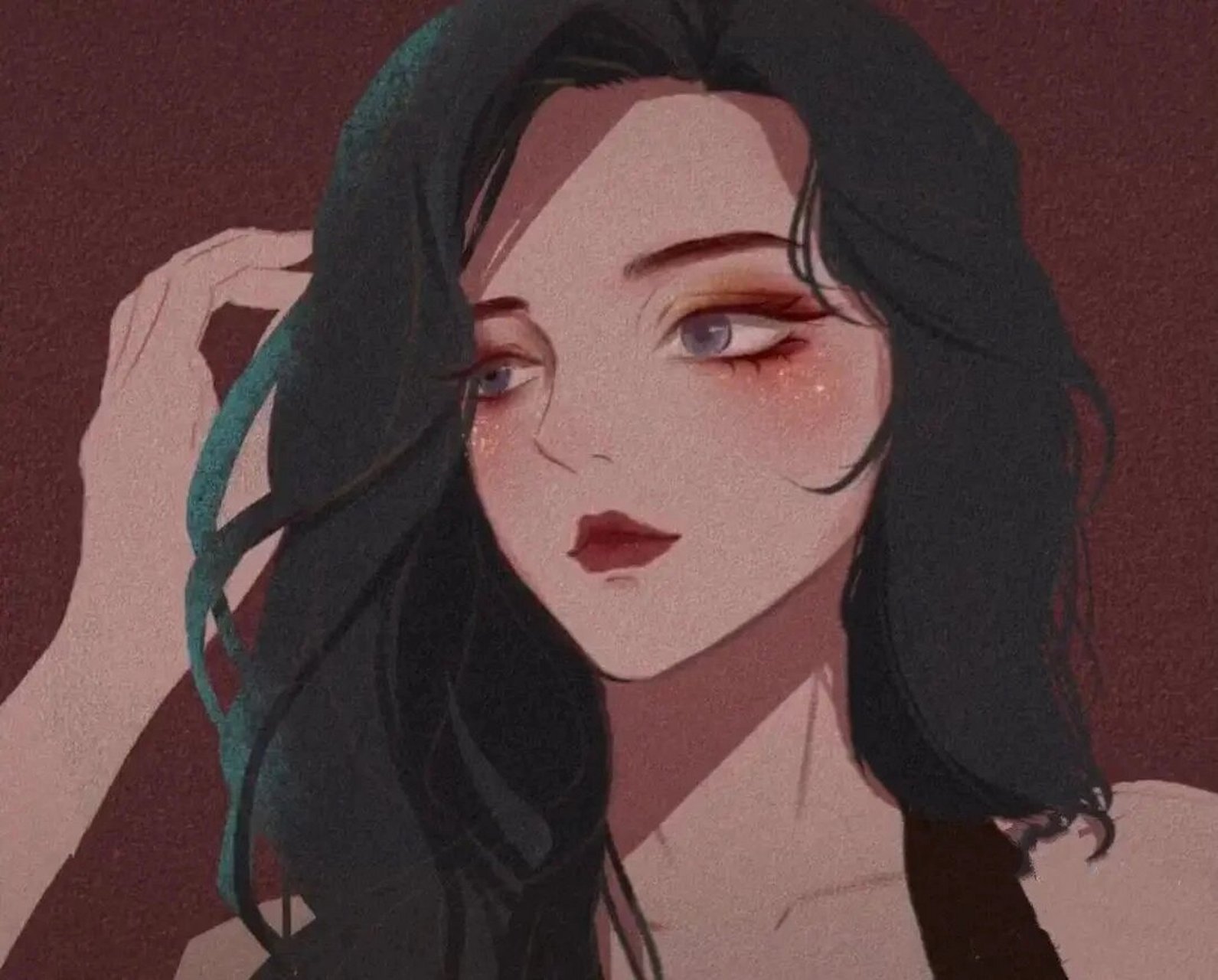 高冷御姐 动漫女头