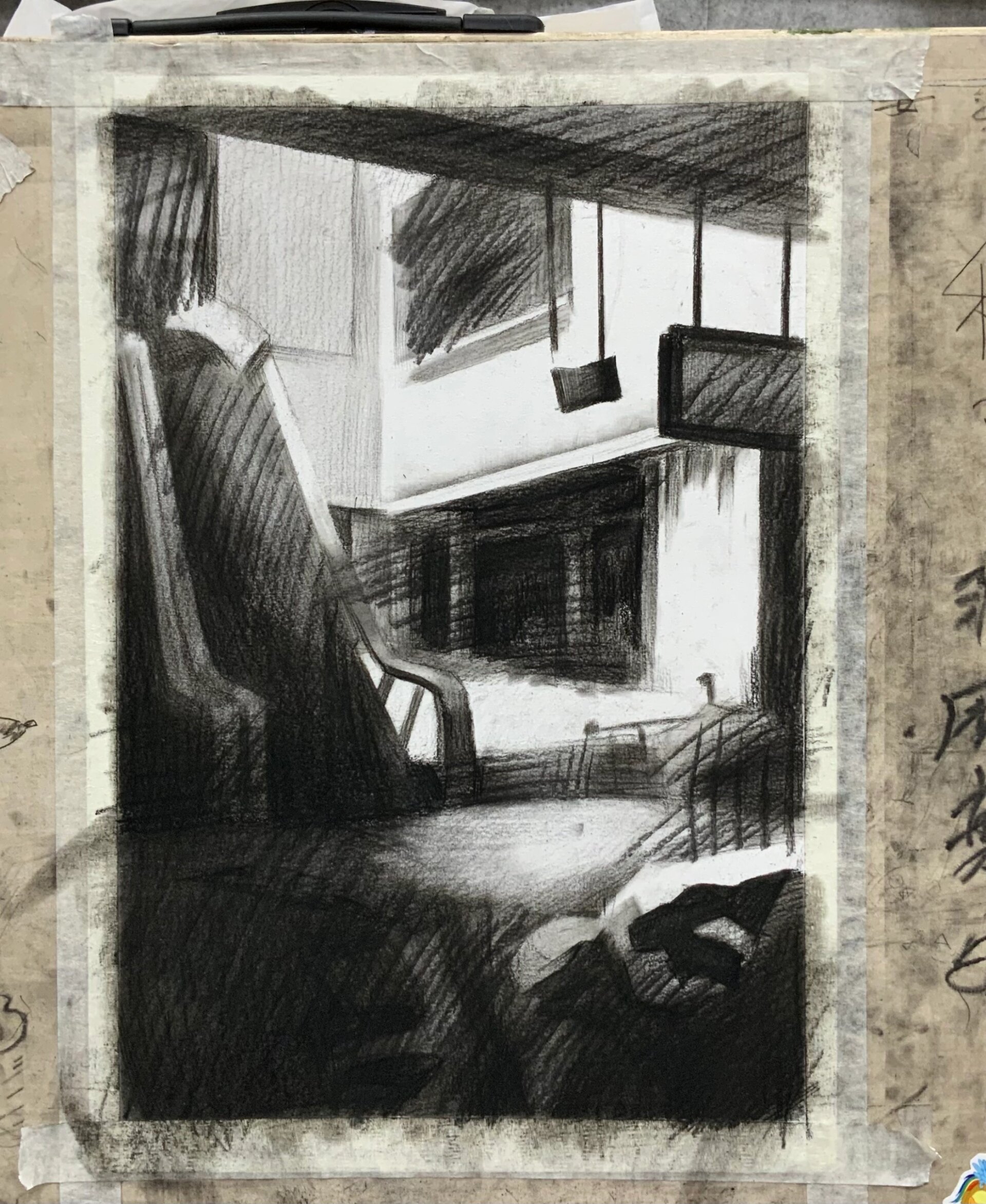 场景素描—废墟