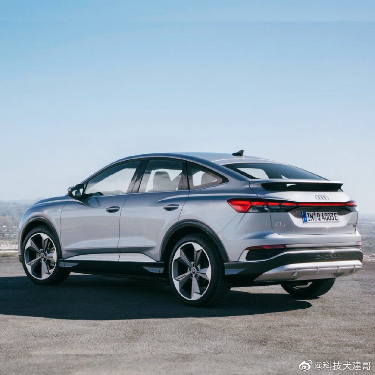 audi q4 e-tron & q4 e-tron sportback ,这新能源车的颜值如何?