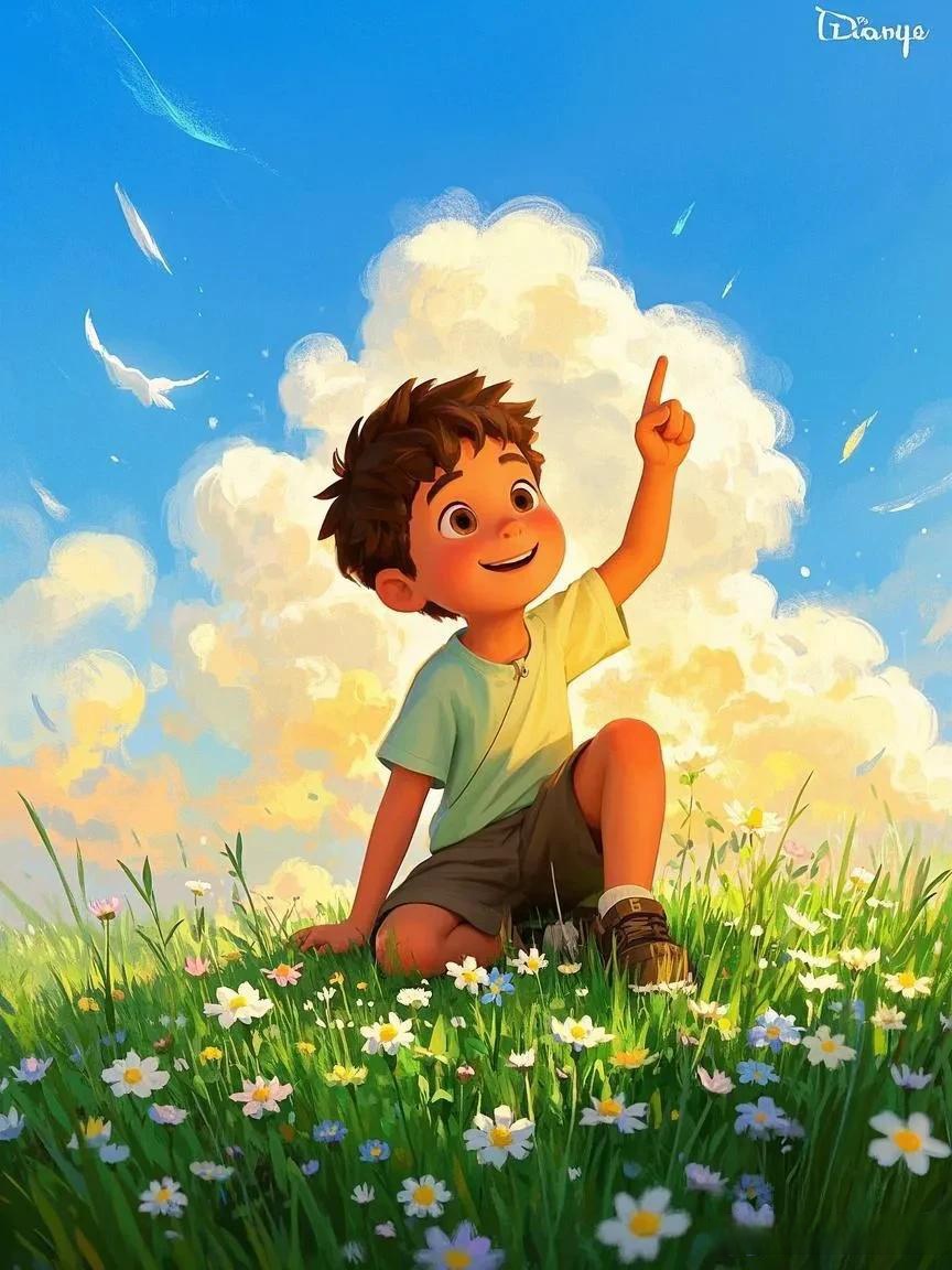 我坐在沙发上,悠闲地看着书,孩子呢,在一旁兴高采烈地玩拼图,那些花花