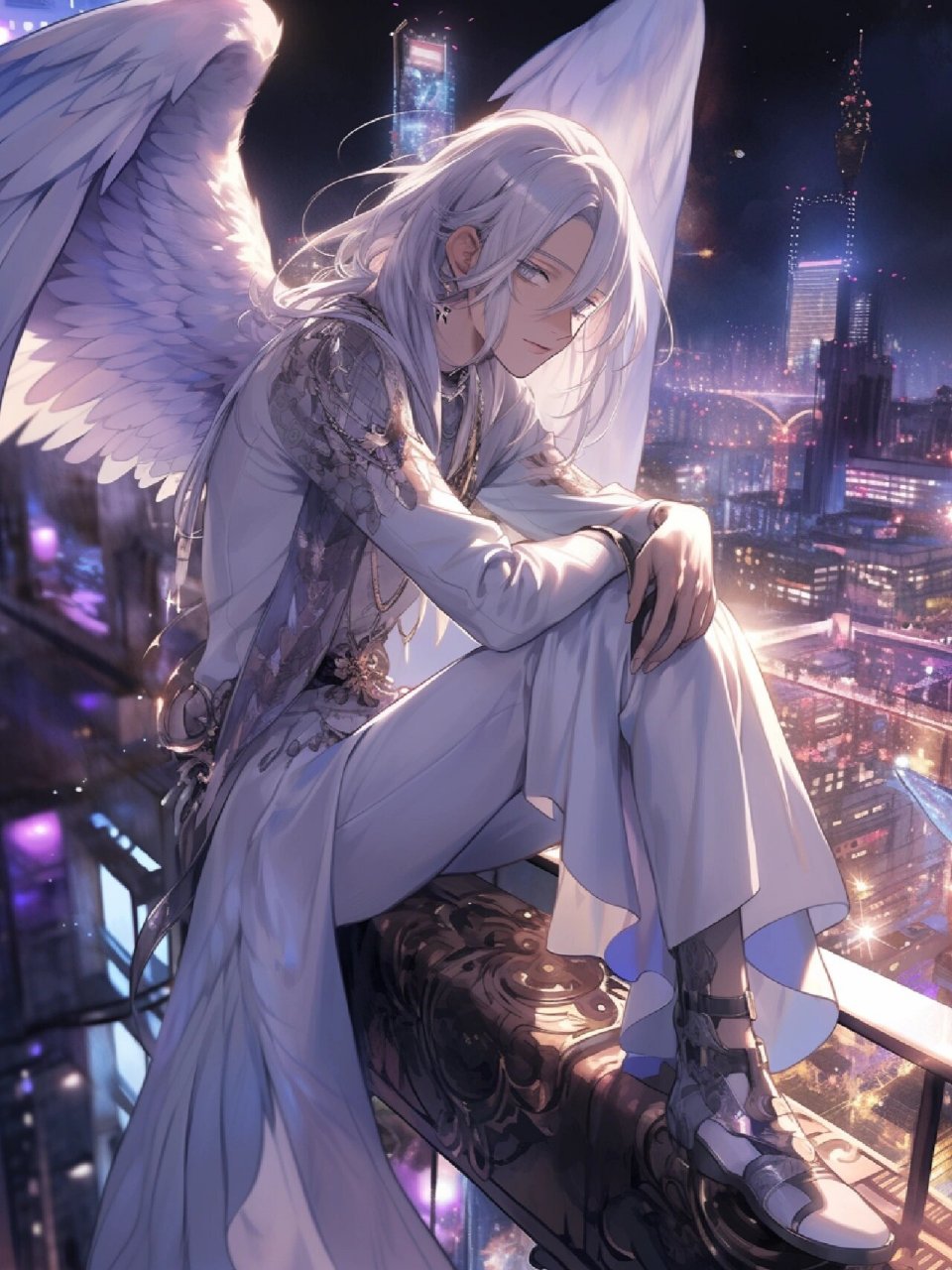 帅气男生头像(天使版)