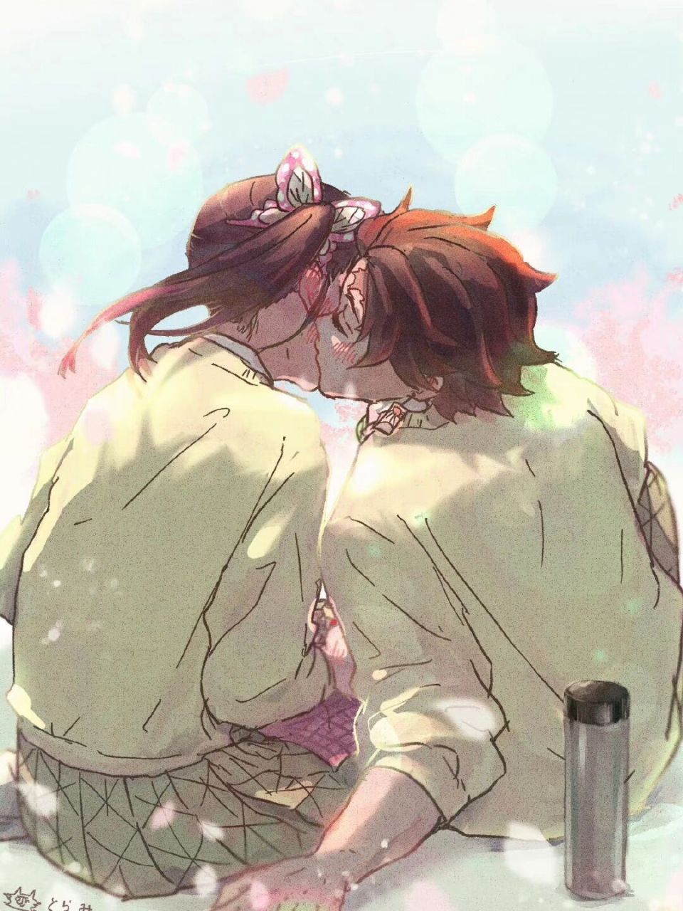 恋爱 #动漫# #鬼灭之刃# #炭治郎# #香奈乎# i:tora3tiger4