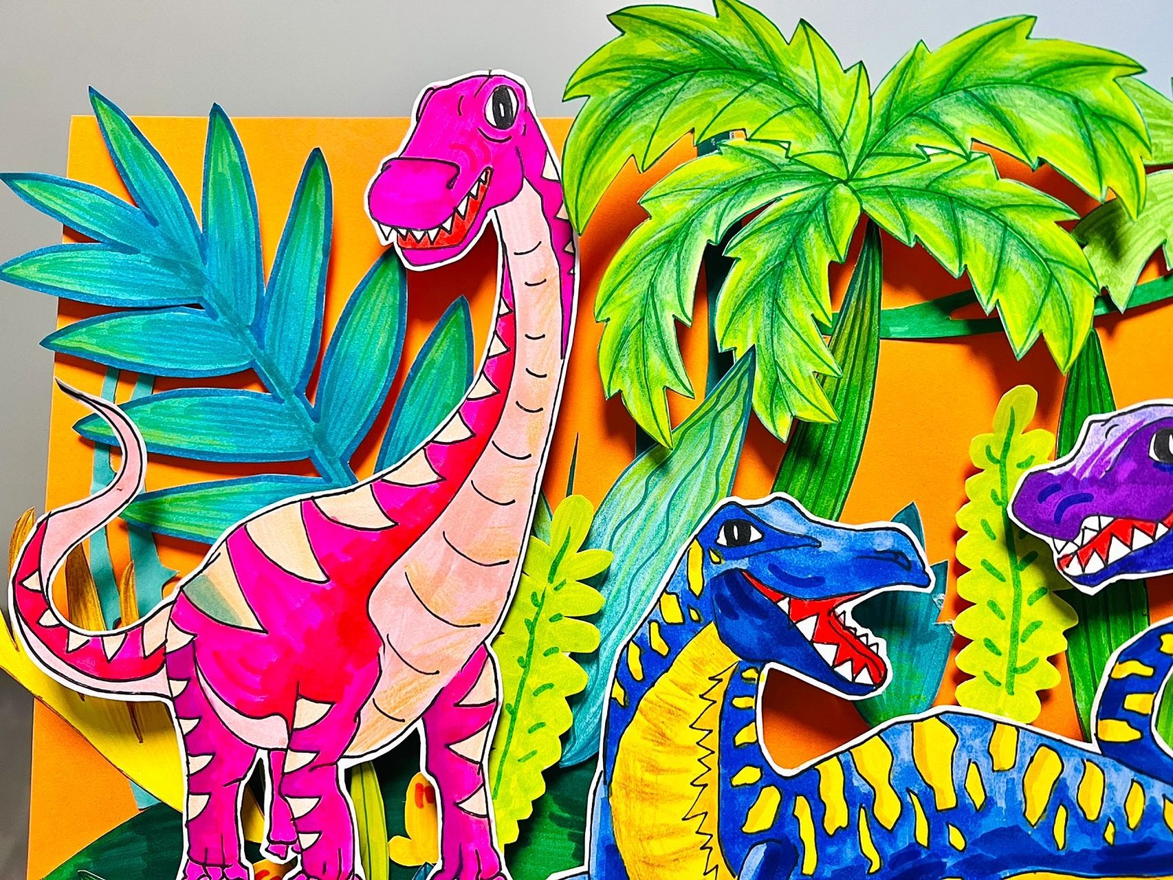 创意儿童画|04侏罗纪公园-恐龙03时代 95今天让我们一起来探秘