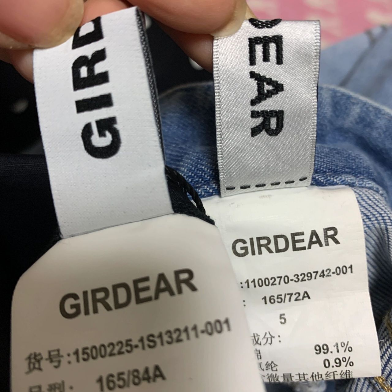 哥弟真假对比 没想到我遇到假货了,起初觉得面料摸起来不太好,就有点