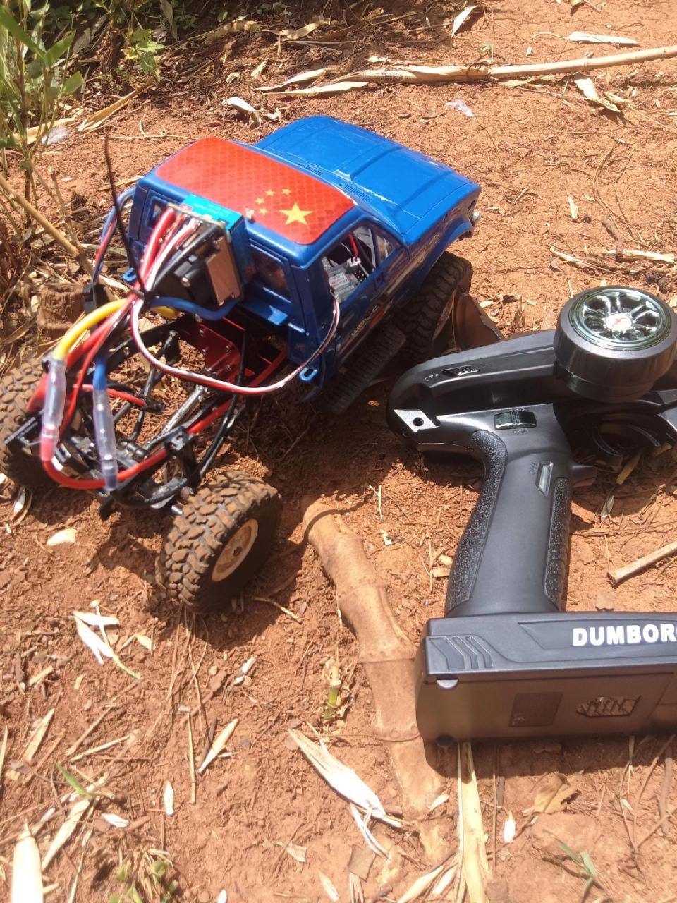 遥控车 顽皮龙c24改装小飞象遥控.火凤凰320安电调.370减速.
