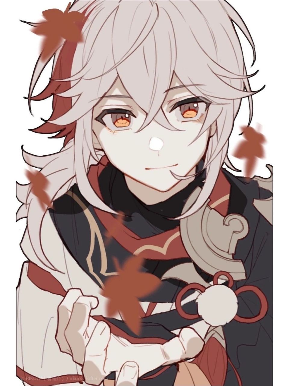 原神万叶(最后一张不用谢我) 图片来源于网络,侵删致歉