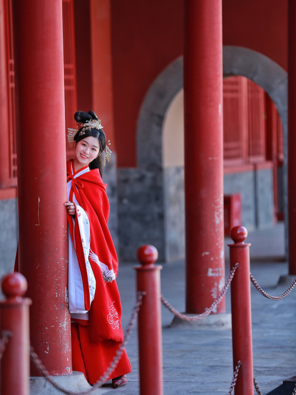 故宫唯美古装写真78每一帧都美得像幅画92 757575故宫一年