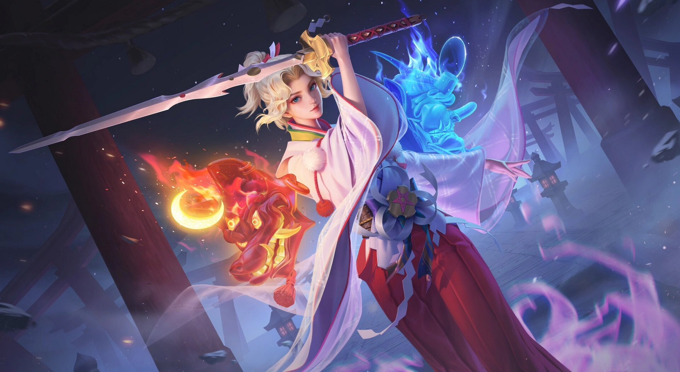 王者荣耀 夏洛特-浮生妄 高清无水印海报 少年气满满