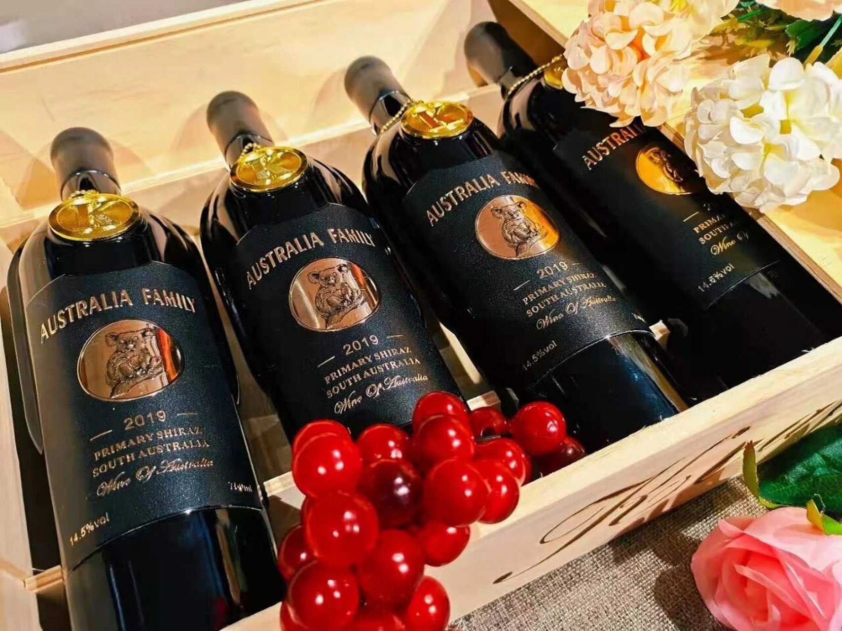 进口红酒考拉原价560一件现价300一件六瓶装澳族酒庄考拉 澳大利亚