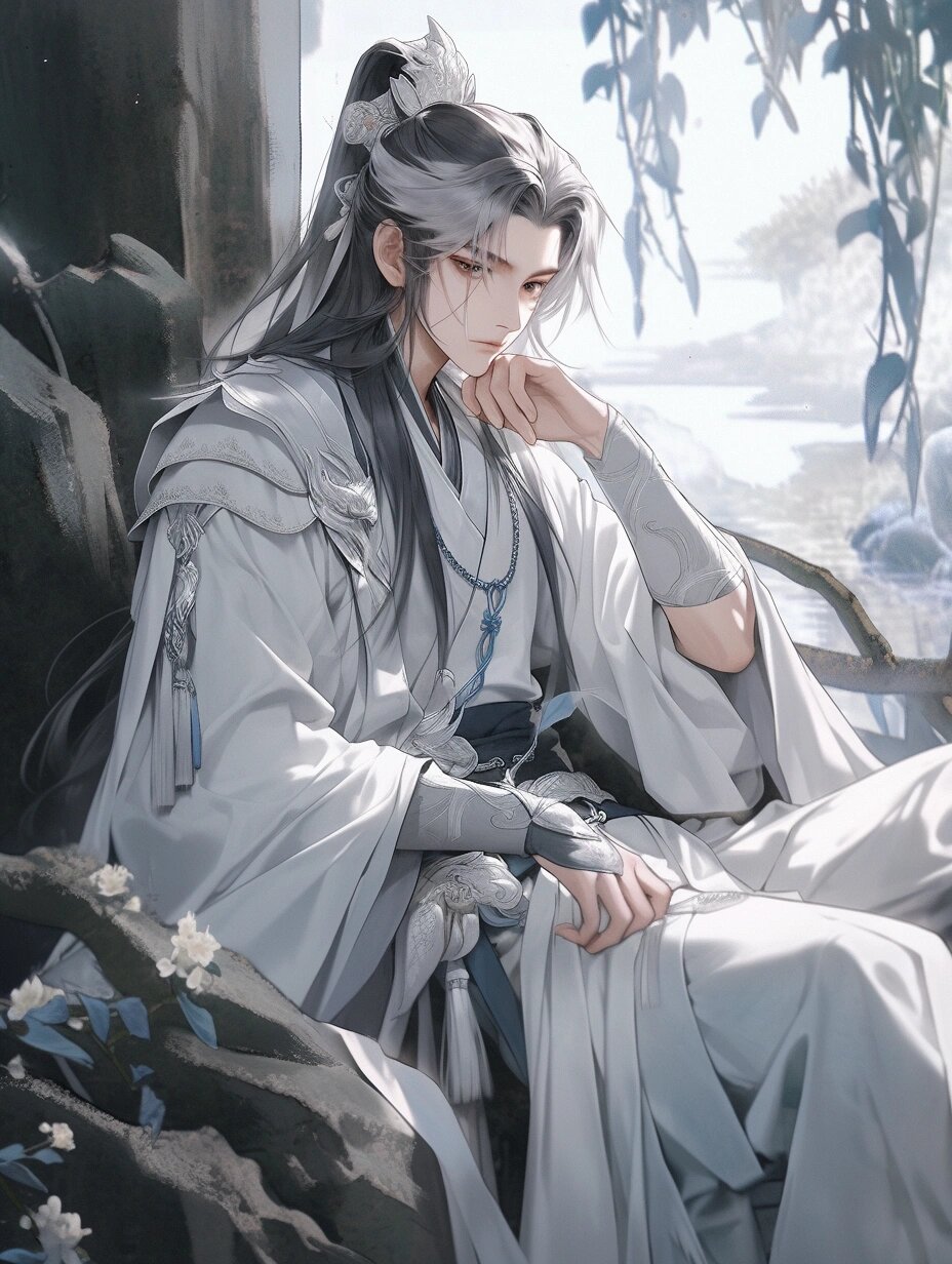 长发古风男生头像|逍遥剑客|你.@艳二爱分享的动态