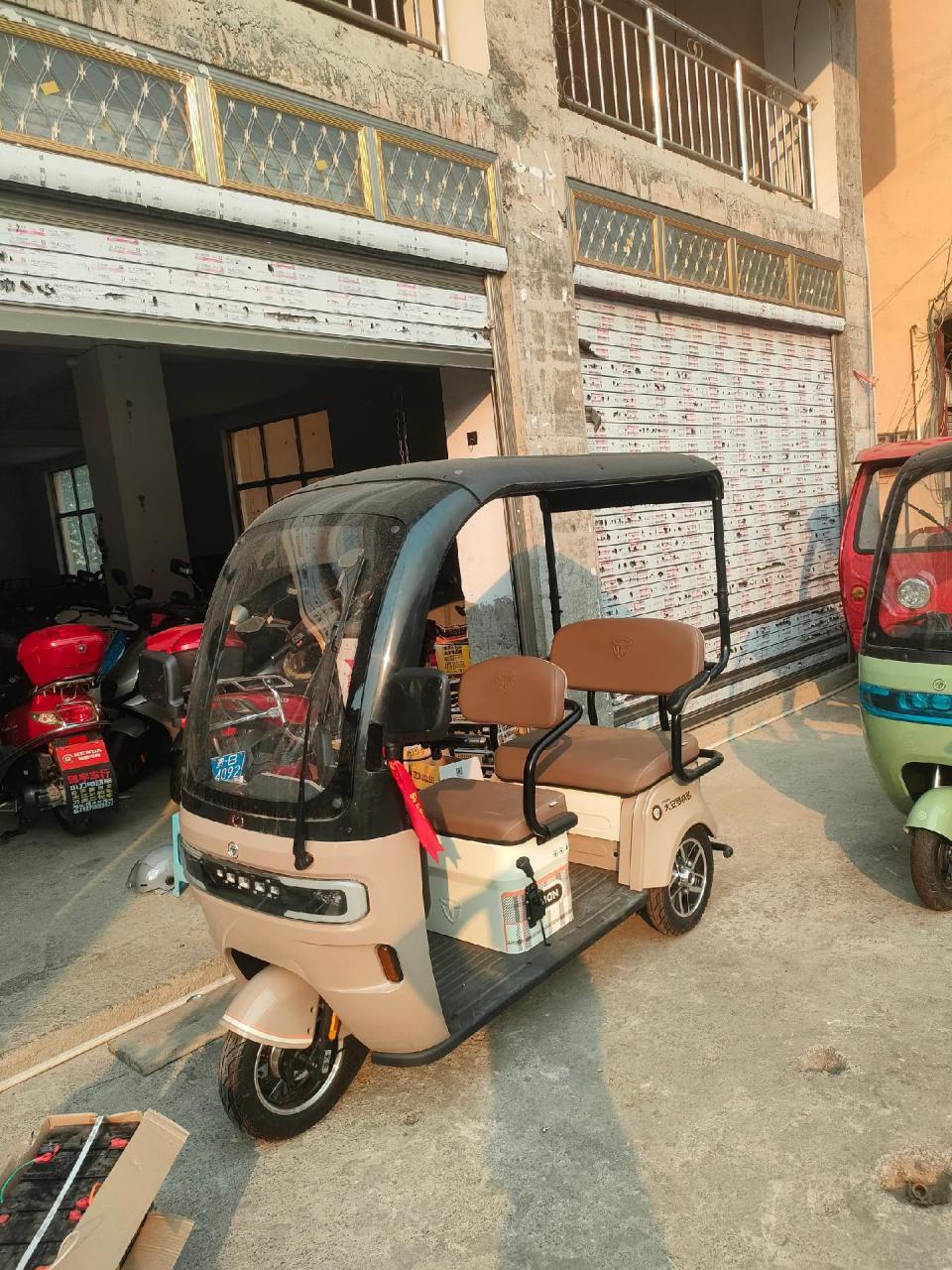 大安罗纳多飞跃1号休闲电动三轮车走一辆,祝老板用车愉快,   地址