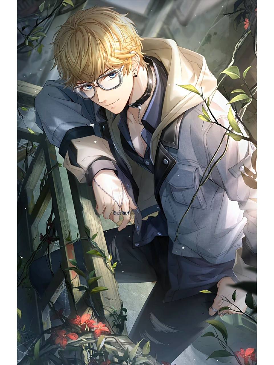 高清卡面分享‖恋与制作人周棋洛92 #乙女游戏# #壁纸# #卡面# #恋