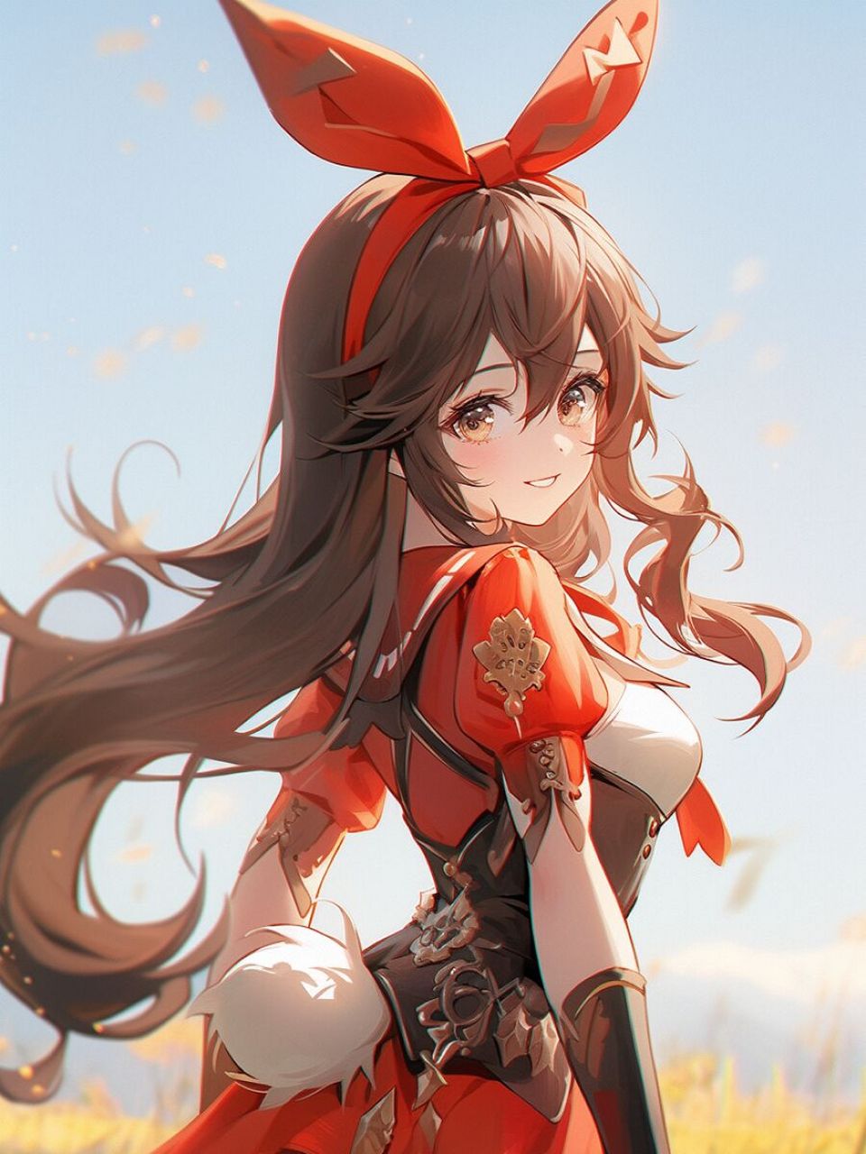 【原神壁纸】安柏丨飞行冠军 安柏,活泼率直的少女, 是蒙德城中唯一的