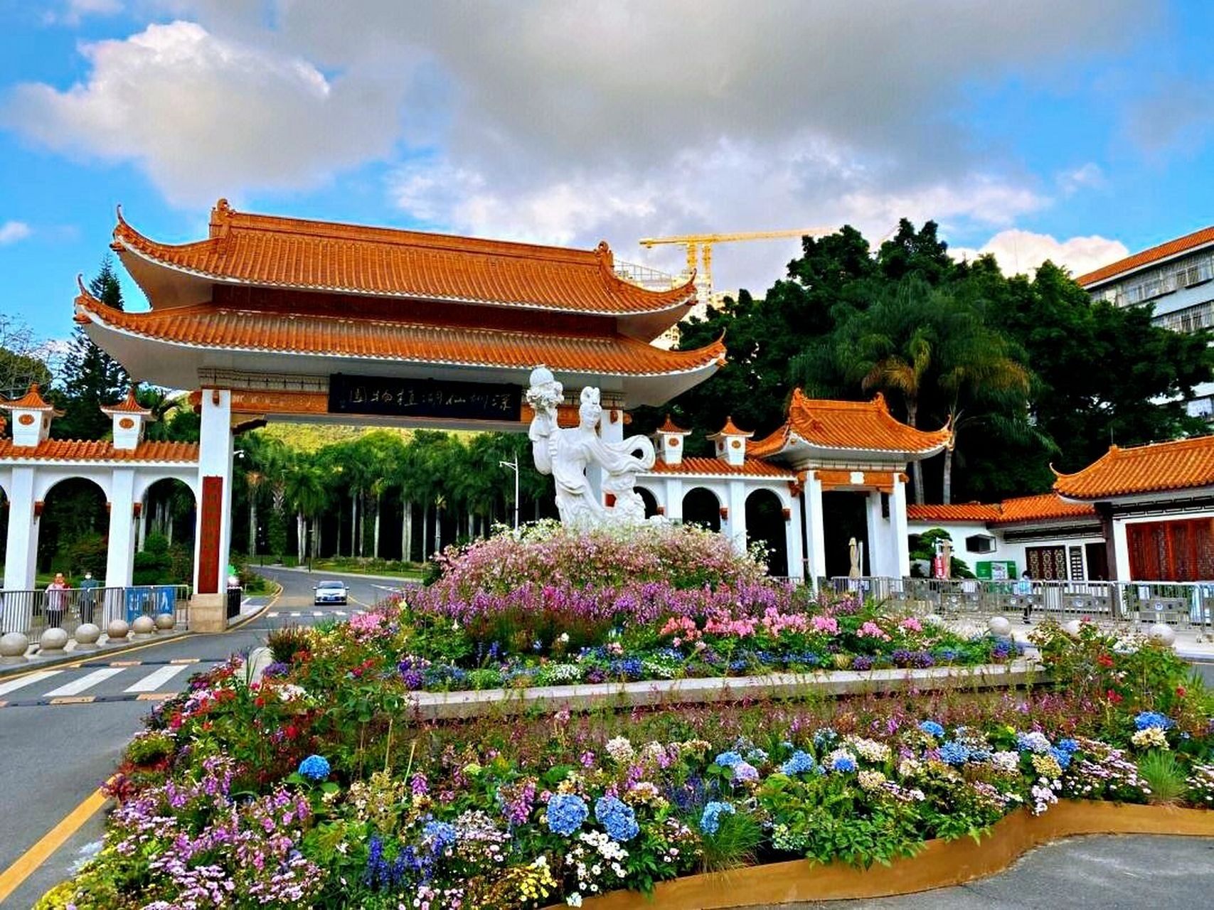 深圳#仙湖植物园# 分为天上人间景区,湖区,庙区,沙漠植物区,化石森林