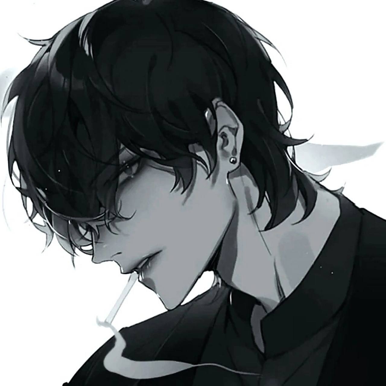 男生头像(抽烟)