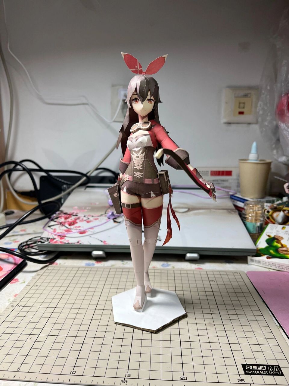 【纸模】原神 安柏 第十三枚纸模打卡