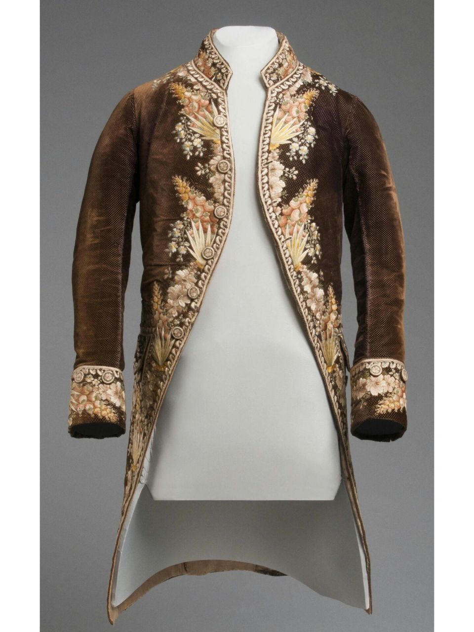 服装史|图解18世纪洛可可男装 0518世纪洛可可时期男装以长外套